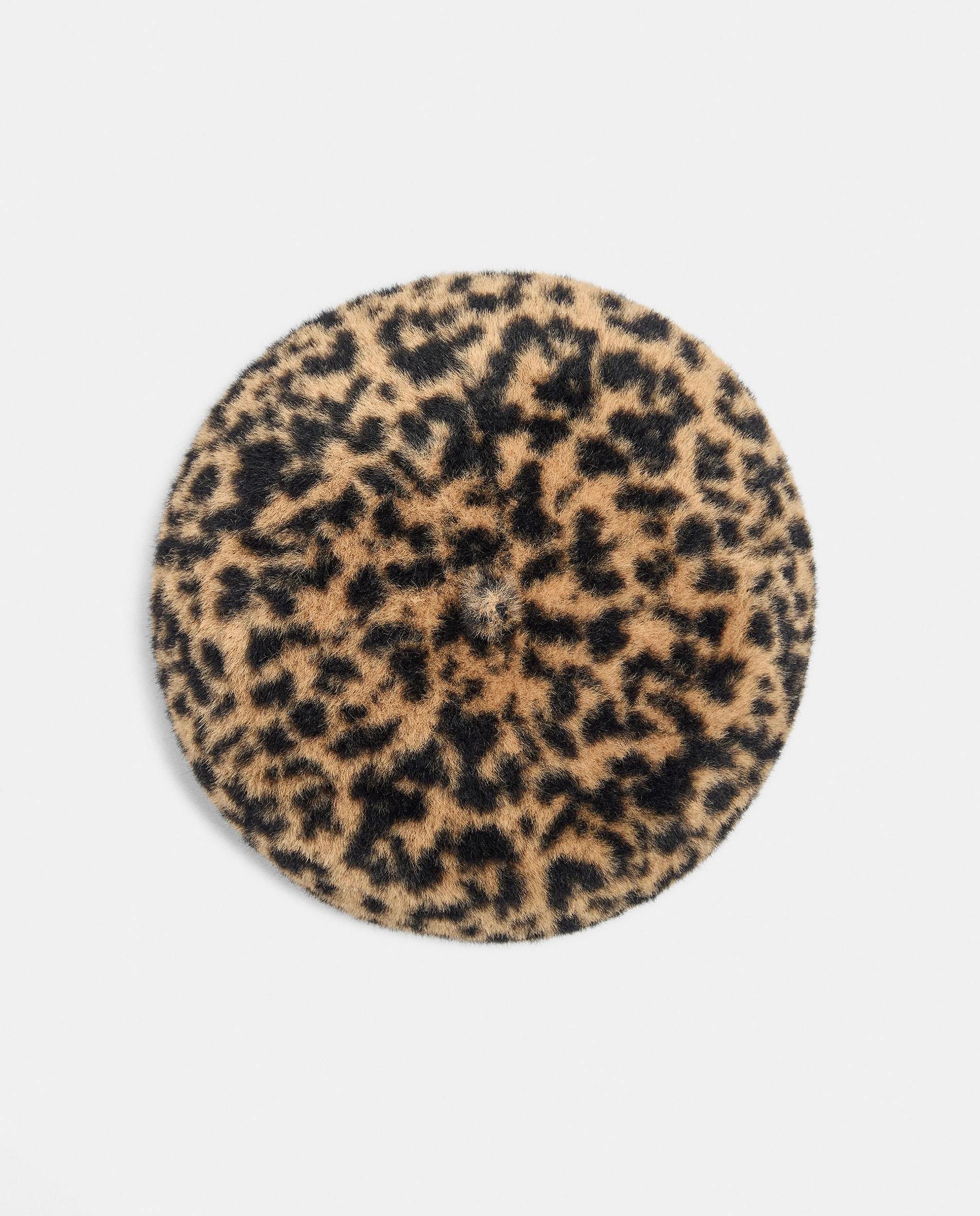 Imagen 2 de Boina de mujer con estampado animal print - Parfois - Multicolor Multicolor
