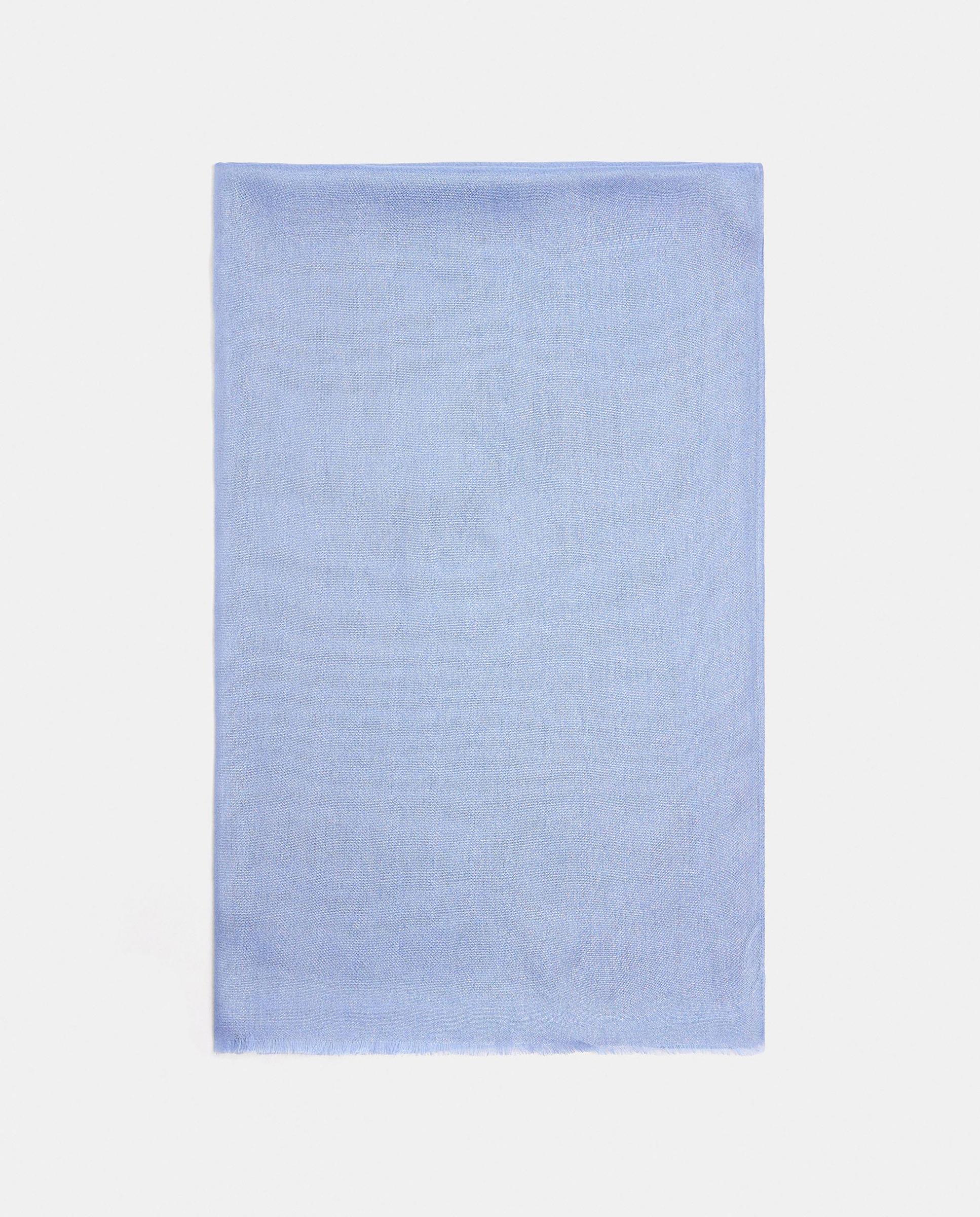 Pañuelo con pespuntes en liso - Parfois - Azul claro Azul claro-1