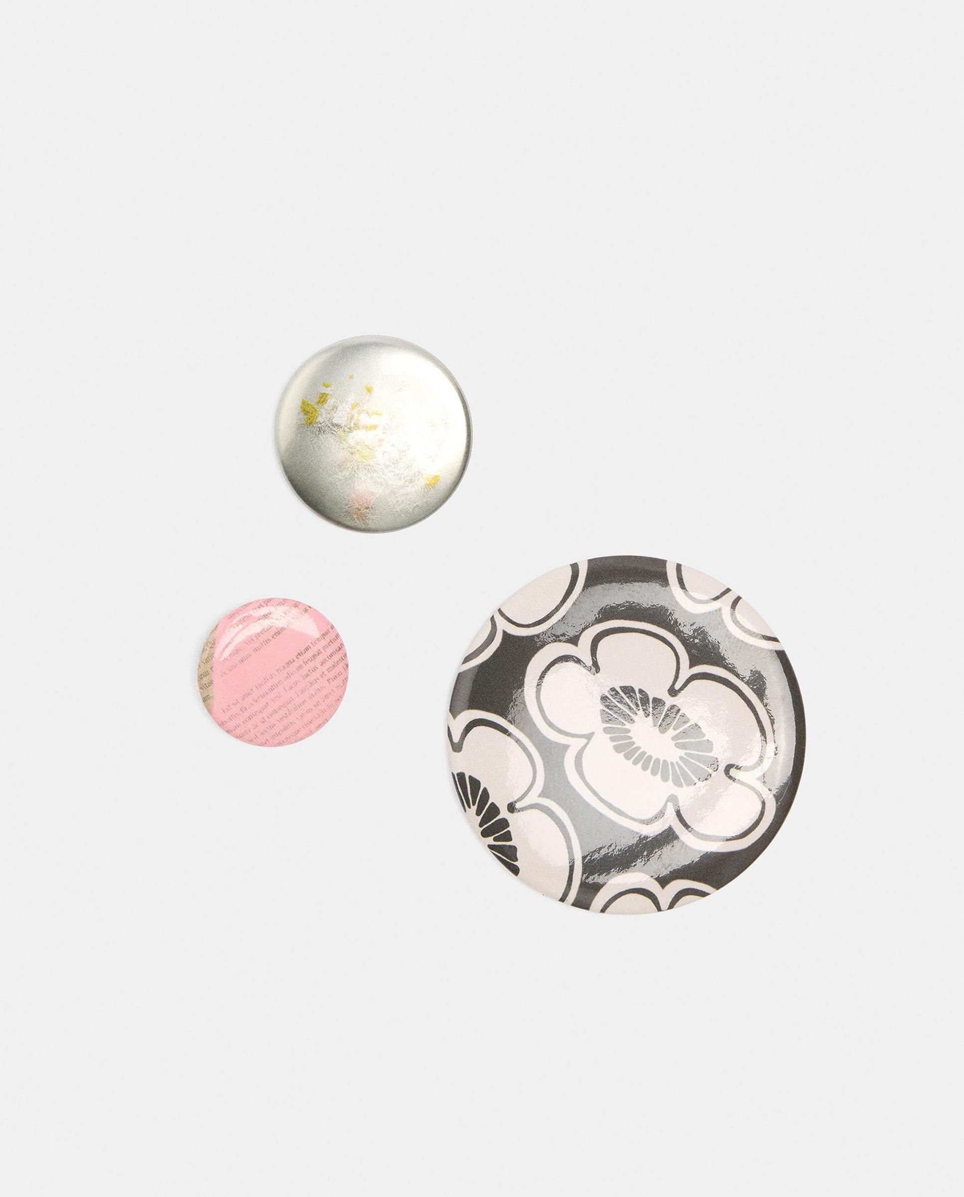 Imagen 1 de Pack de broches redondos de distintas formas - Parfois - Multicolor Multicolor