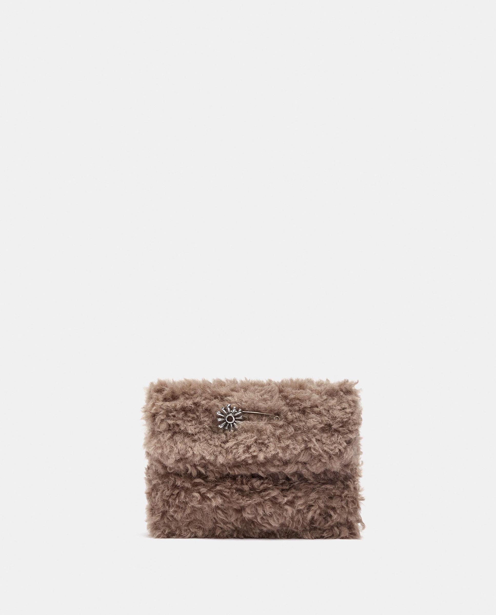 Neceser de pelito en liso - Parfois - Beige Beige-1