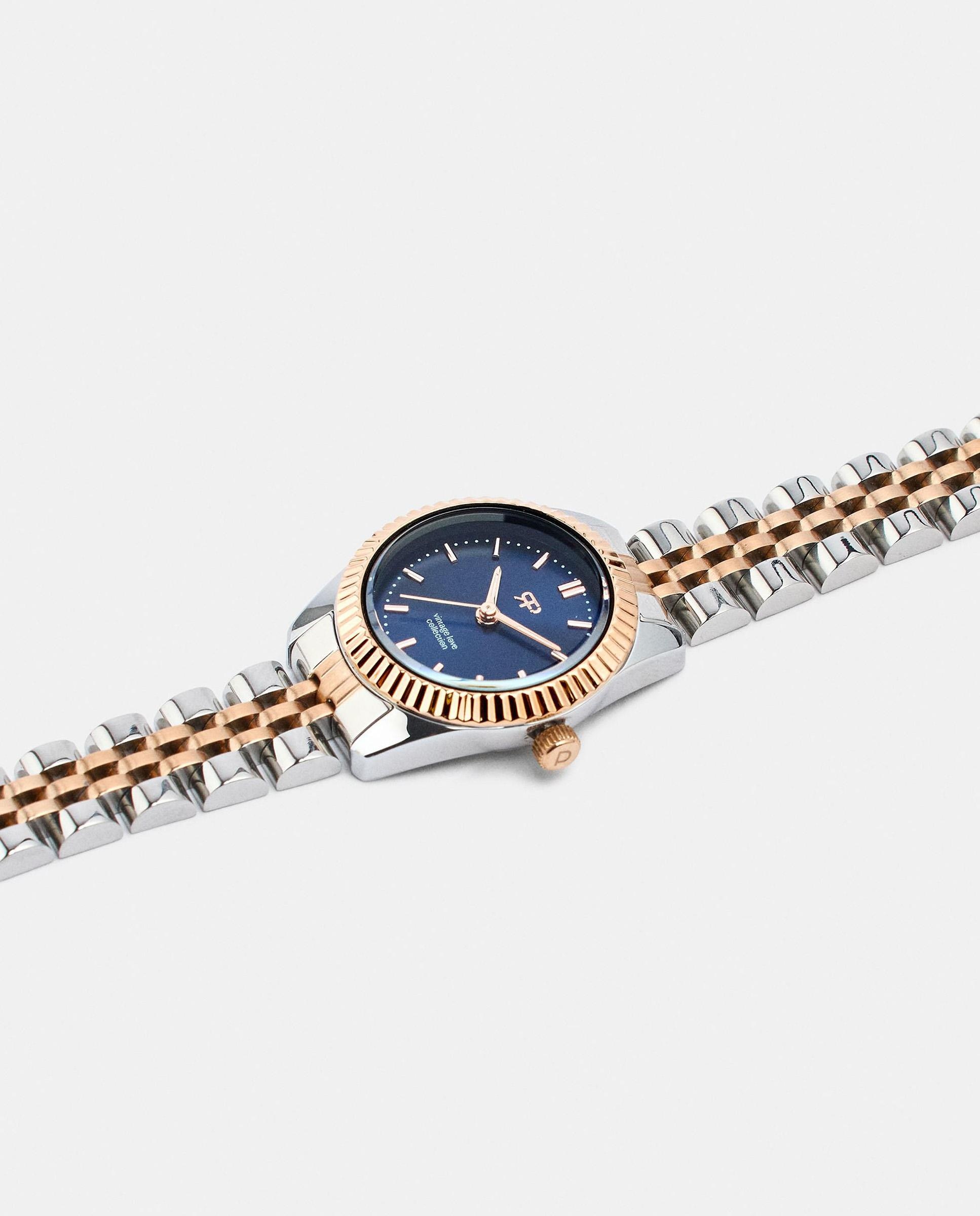 Imagen 2 de Reloj de mujer de acero inoxidable en liso - Parfois - Multicolor Multicolor