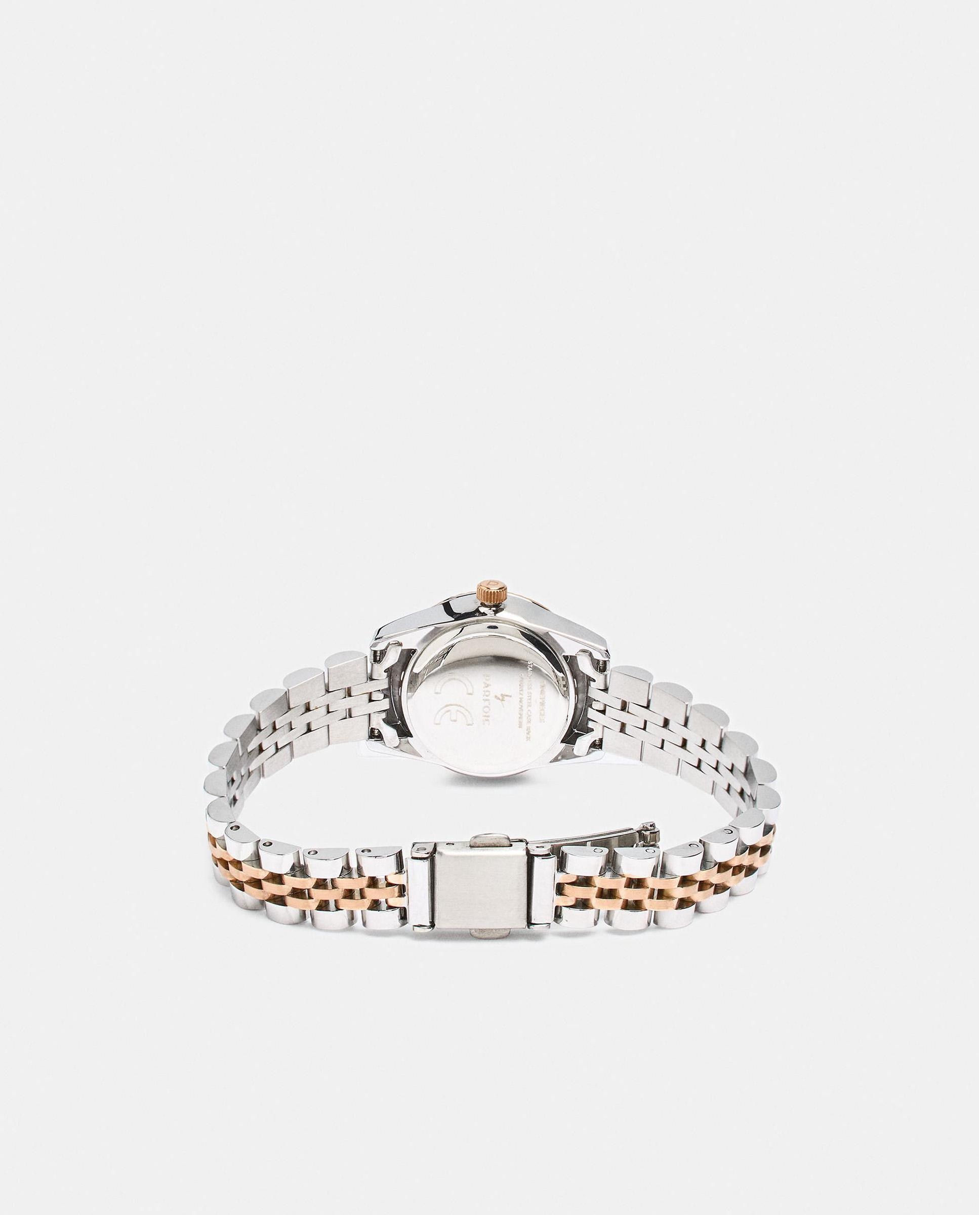 Imagen 3 de Reloj de mujer de acero inoxidable en liso - Parfois - Multicolor Multicolor