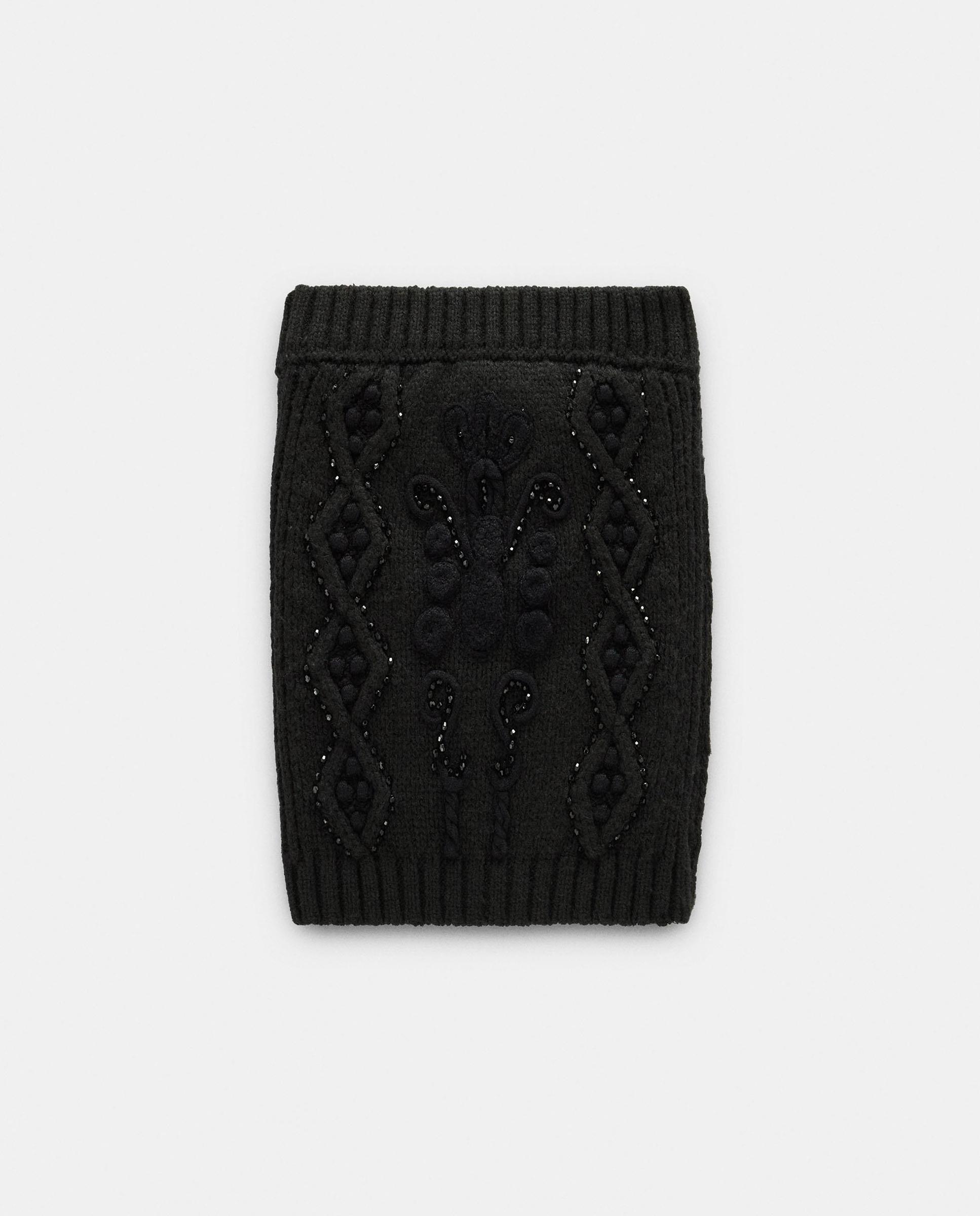 Top de mujer bandeau de punto con minicuentas - Parfois - Negro Negro-6