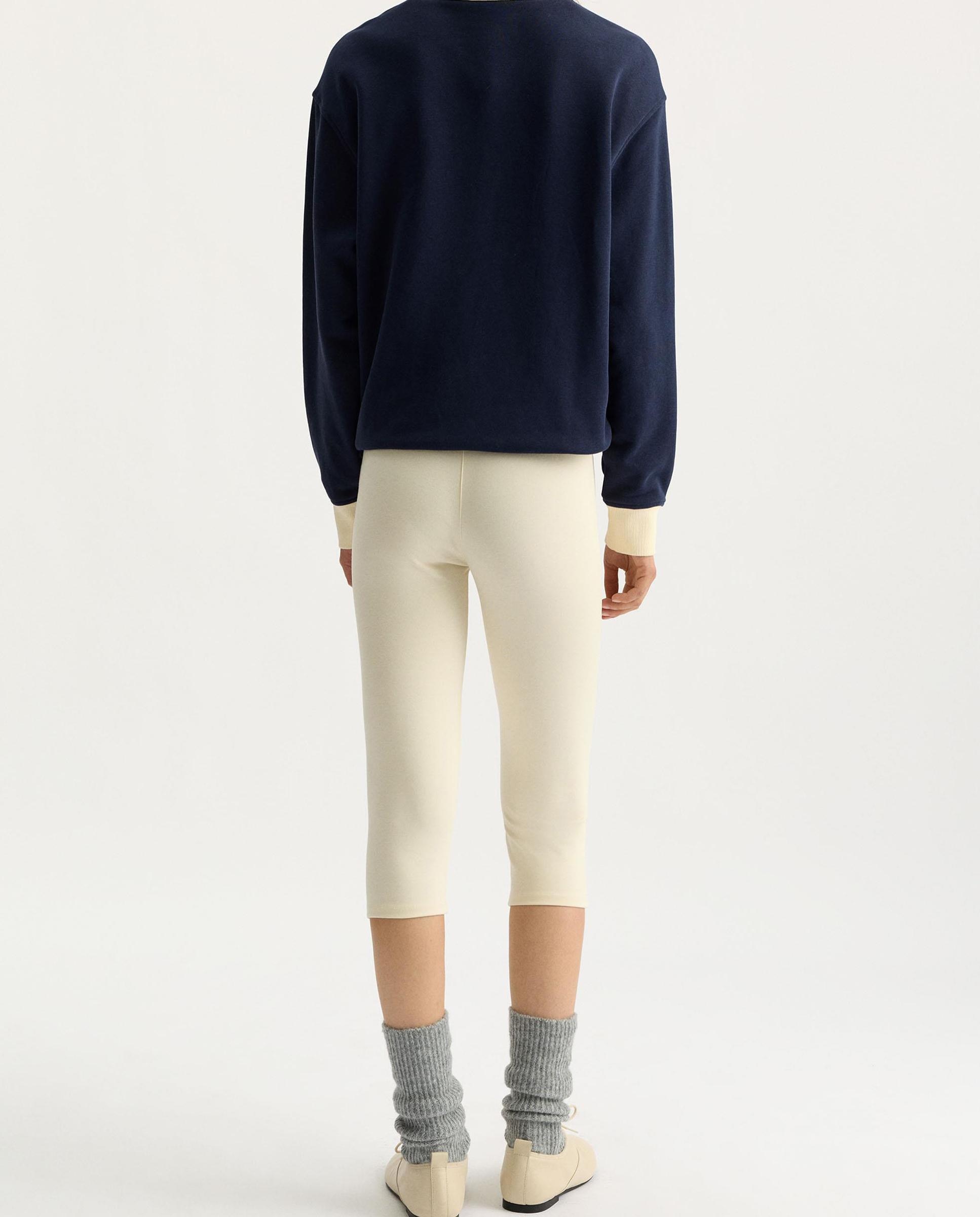 Leggins de mujer midi en liso - Parfois - Crudo Crudo-4