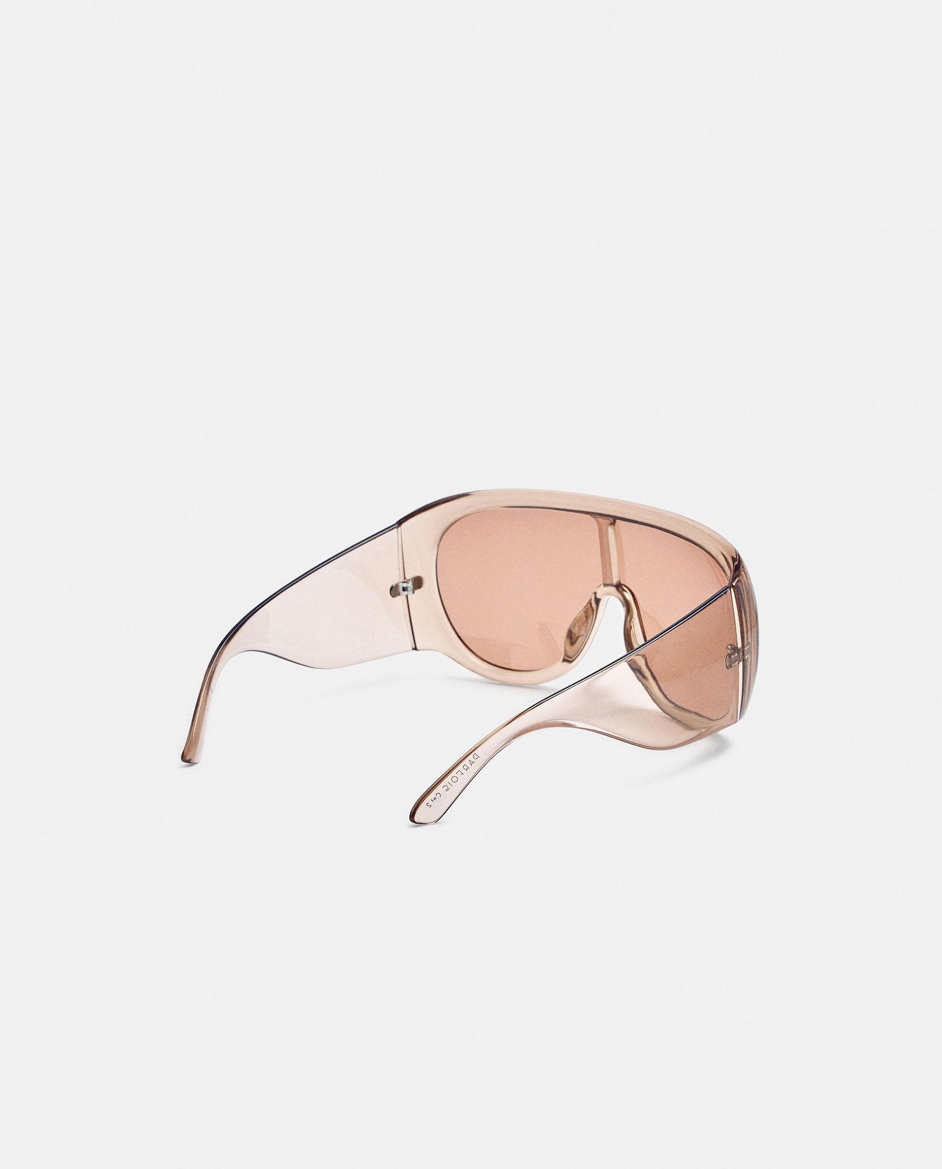 Gafas de sol de mujer con protección uv y forma redonda - Parfois - Rosa Rosa-2