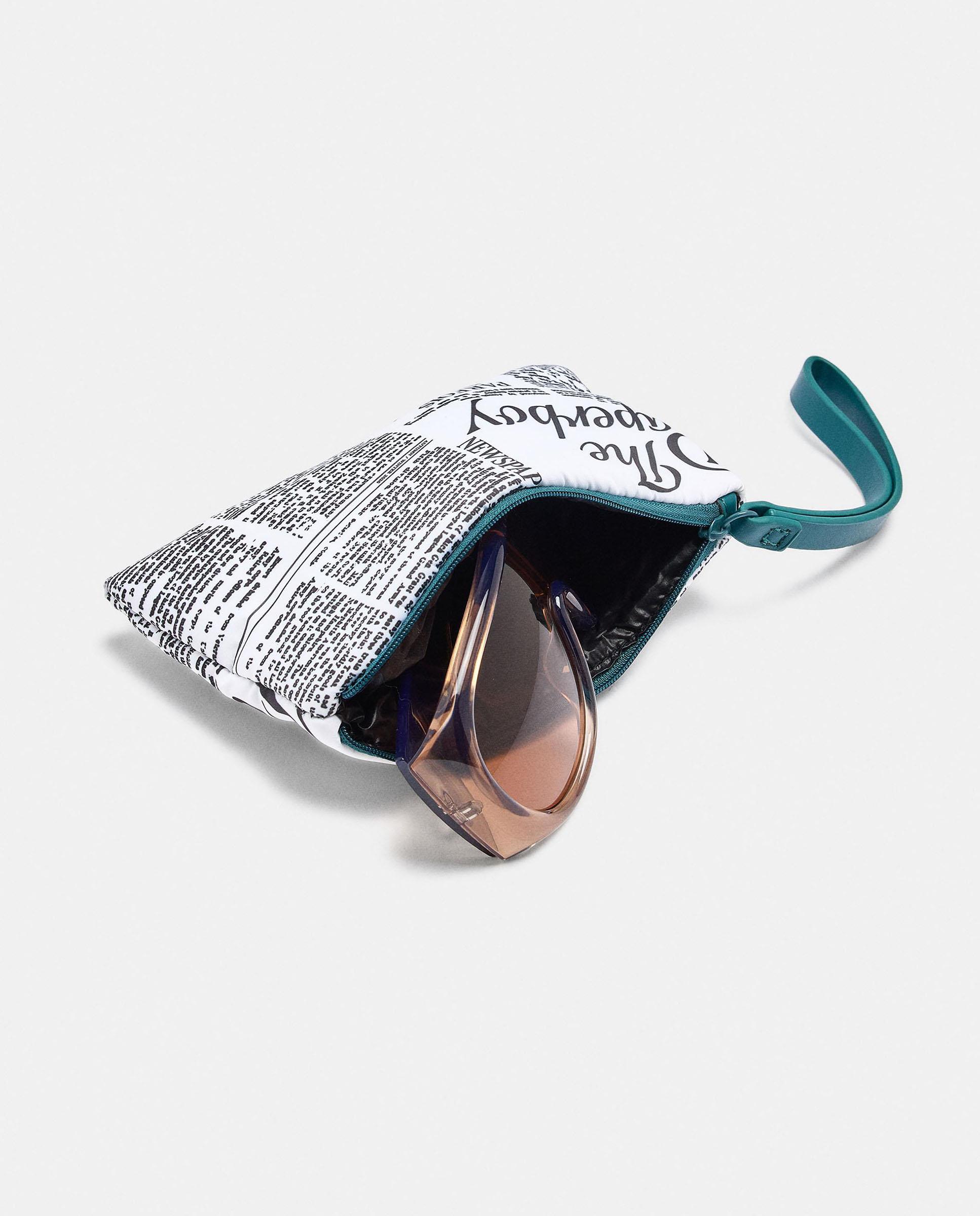 Gafas de sol de mujer con protección uv y forma redonda - Parfois - Rosa Rosa-4