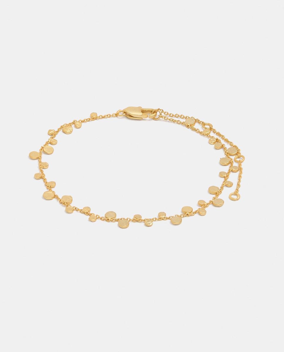 Pulsera con minimedallas decorativas - Parfois - Dorado Dorado-1