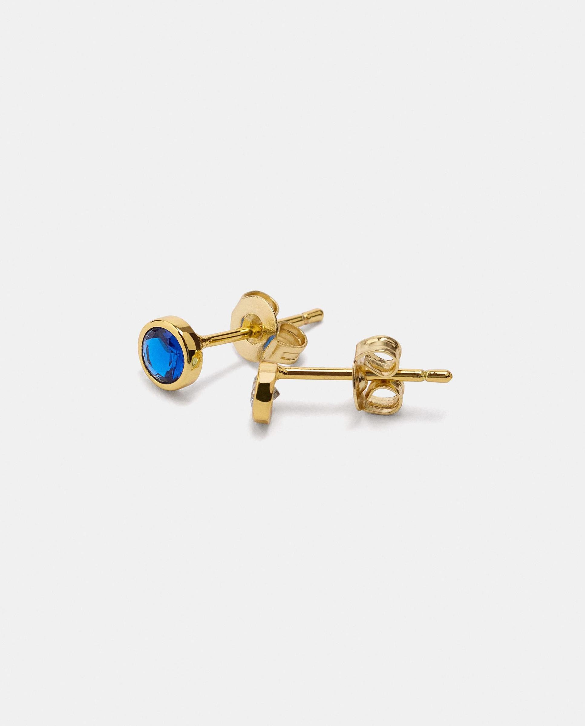 Pack de pendientes con piedras decorativas - Parfois - Azul Azul-3