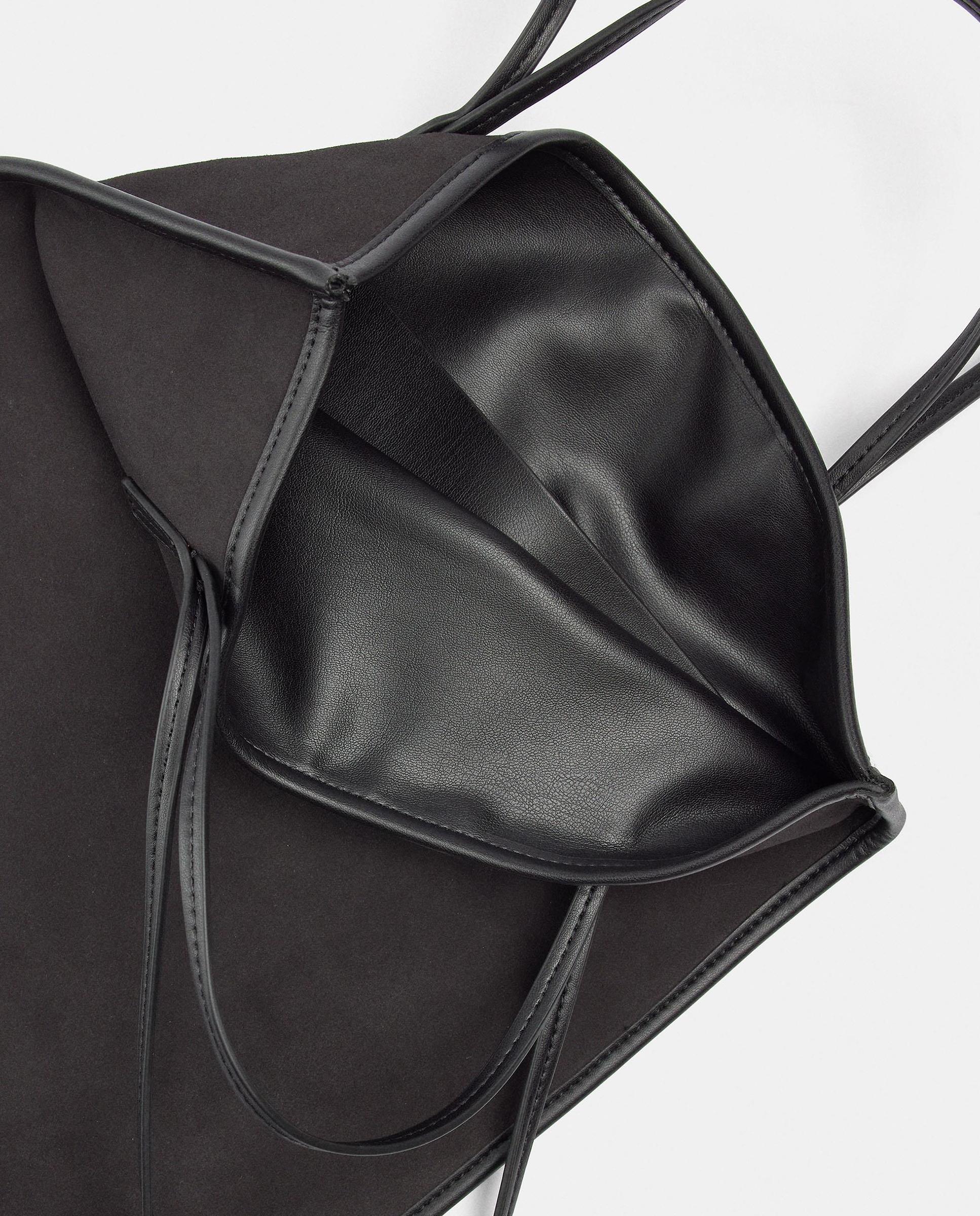 Bolso de mano multiposición fino en liso - Parfois - Negro Negro-5
