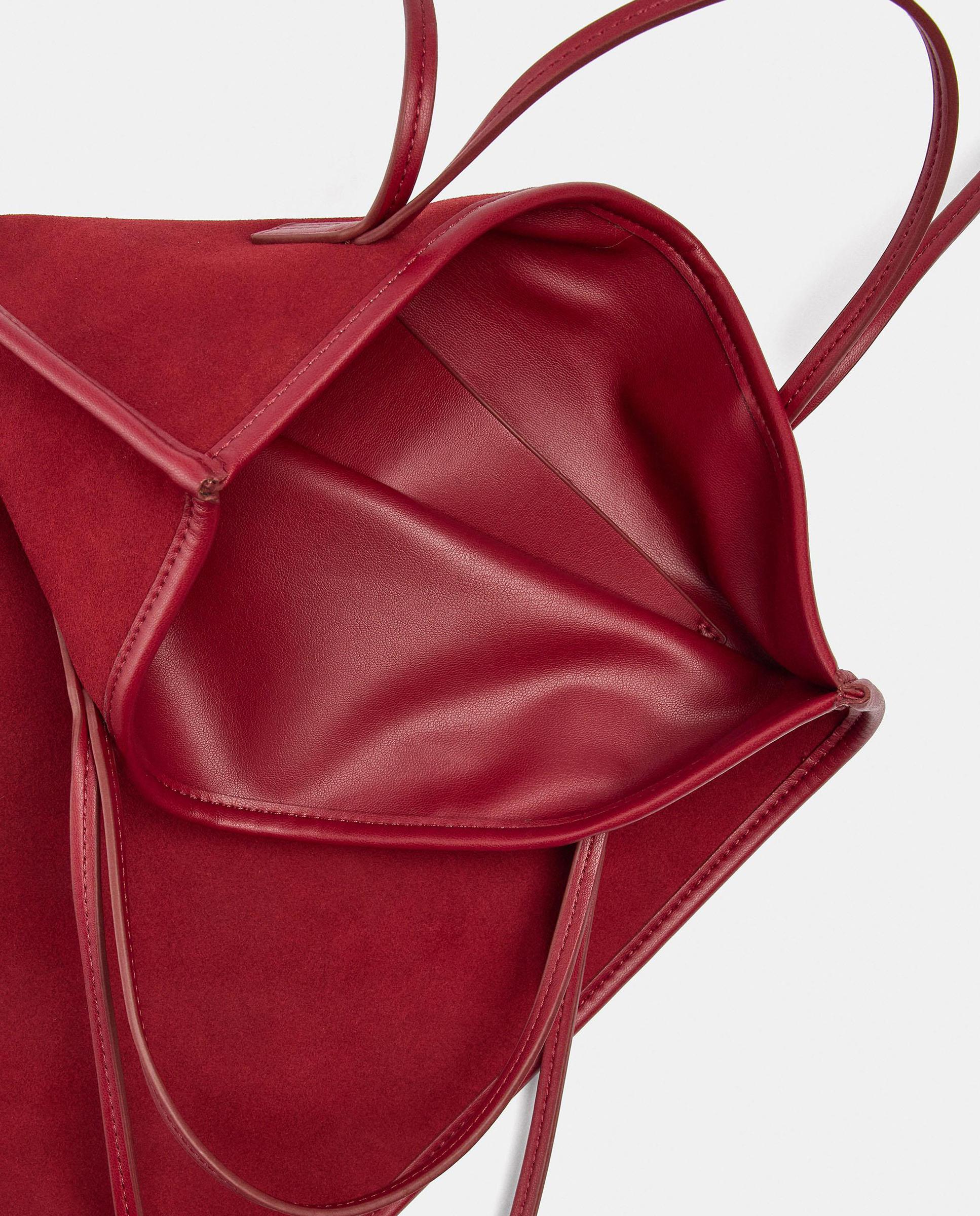 Bolso de mano multiposición fino en liso - Parfois - Rojo Rojo-5