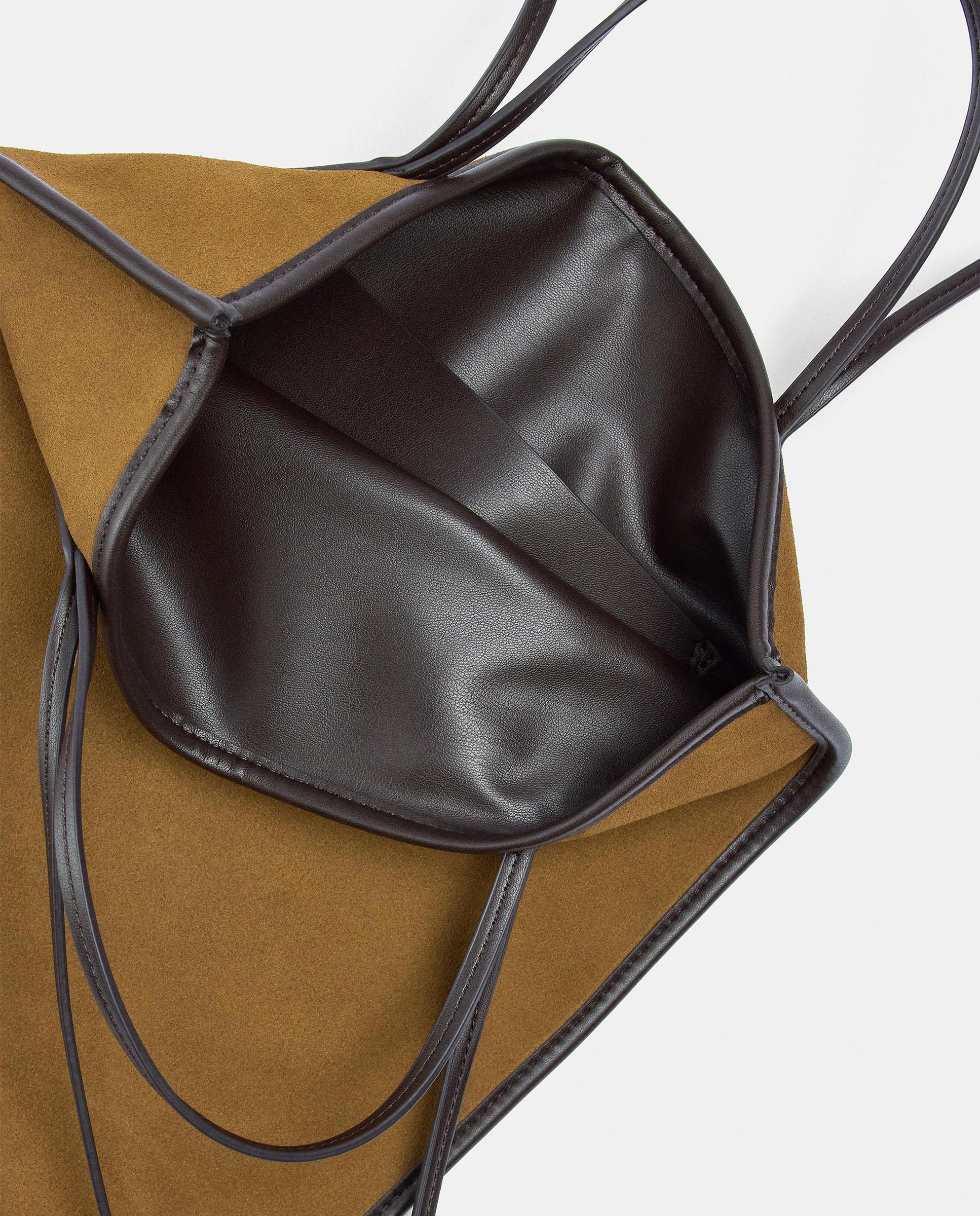 Bolso de mano multiposición fino en liso - Parfois - Mostaza Mostaza-5
