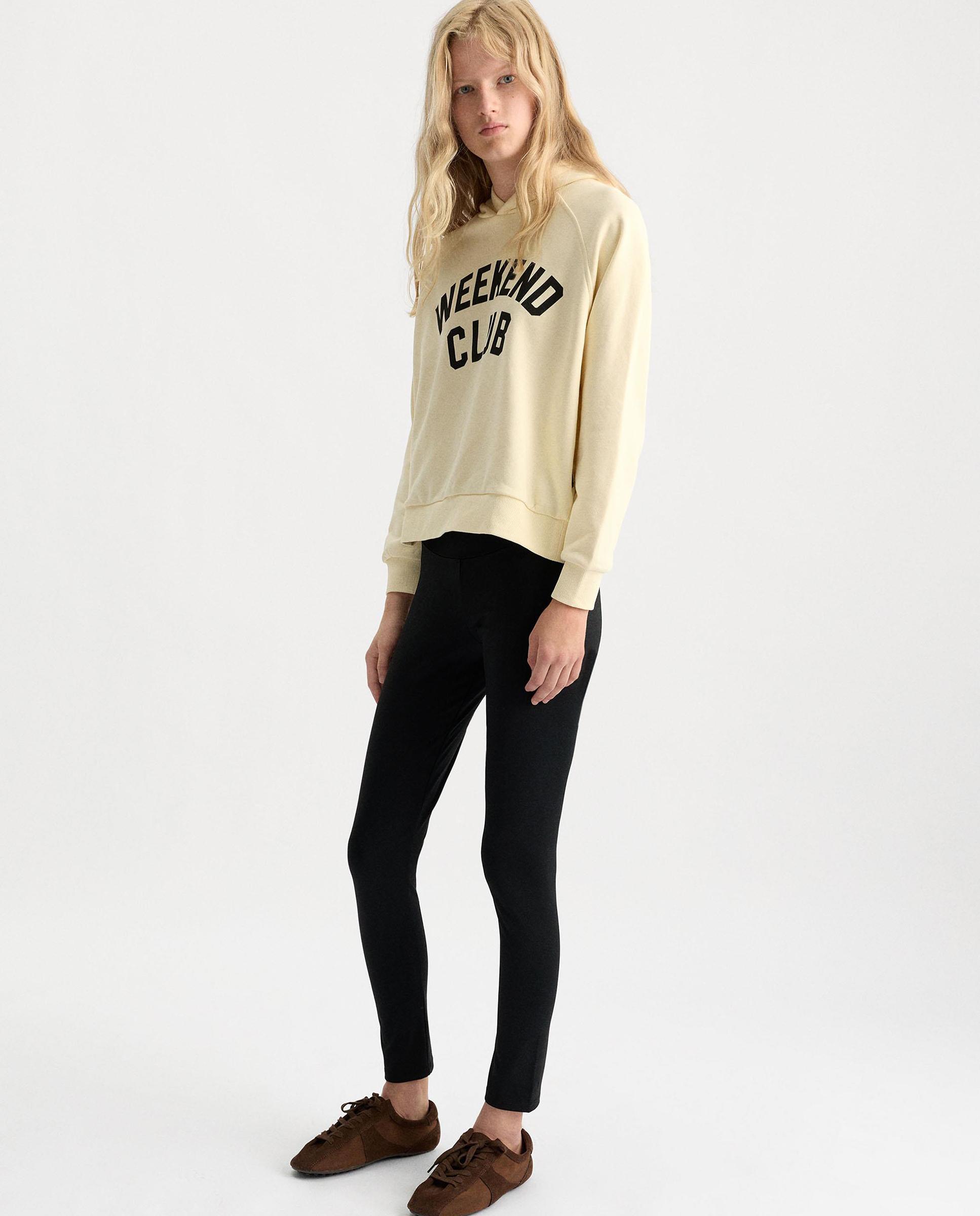 Leggins de mujer ajustables en liso - Parfois - Negro Negro-3