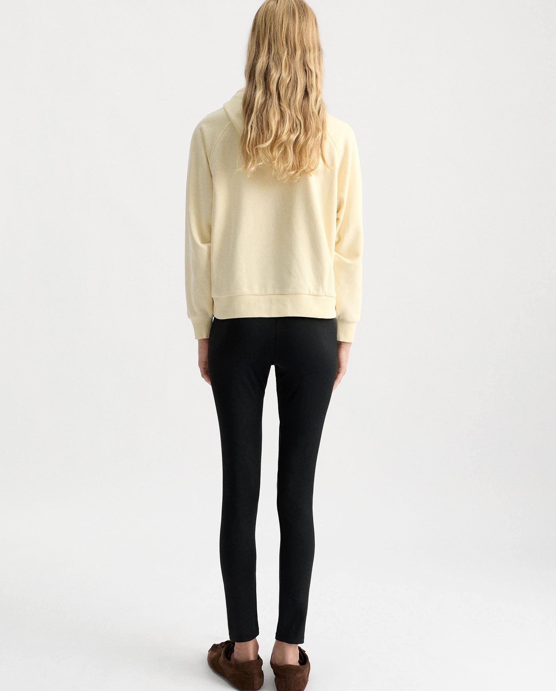 Leggins de mujer ajustables en liso - Parfois - Negro Negro-4