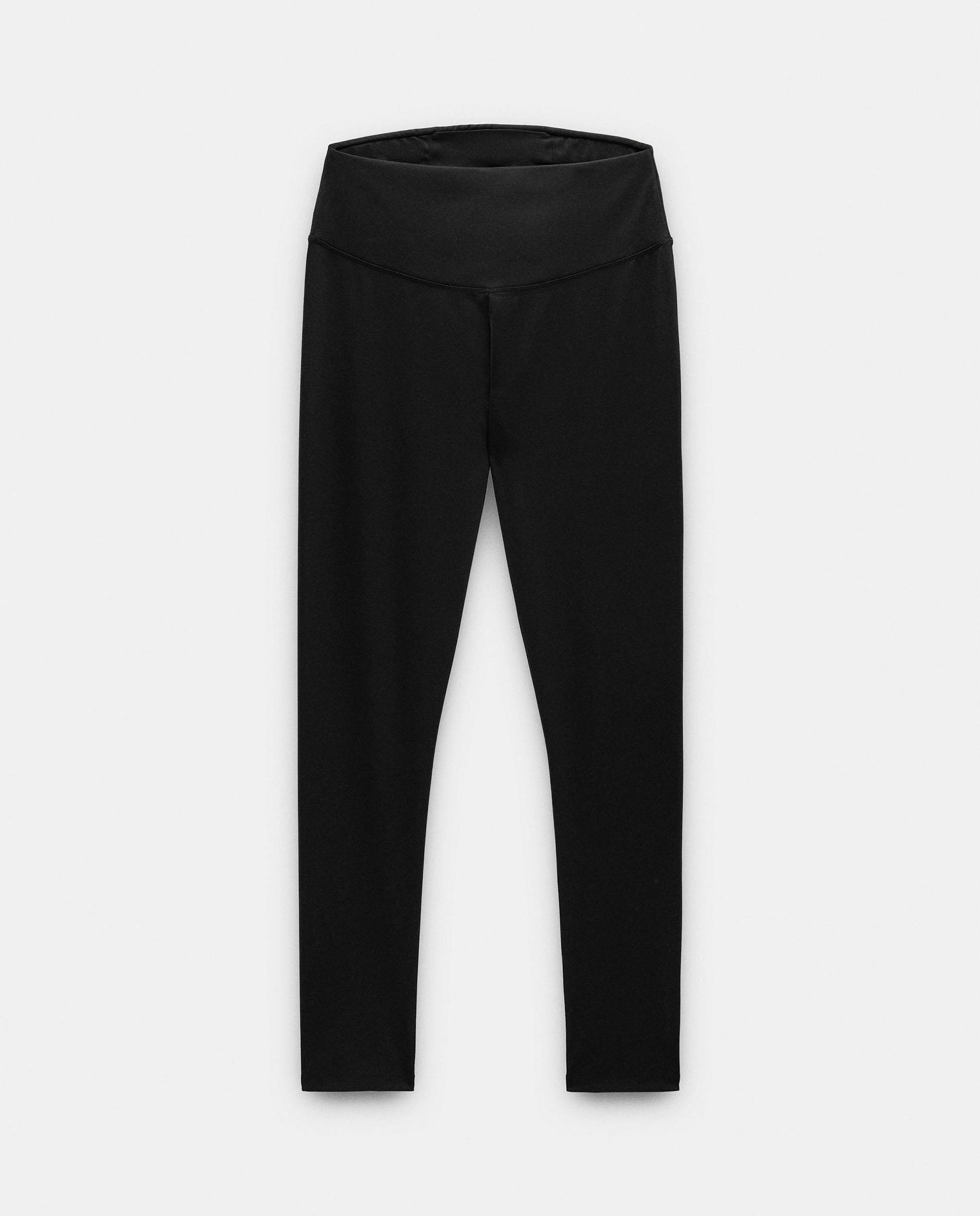 Leggins de mujer ajustables en liso - Parfois - Negro Negro-7