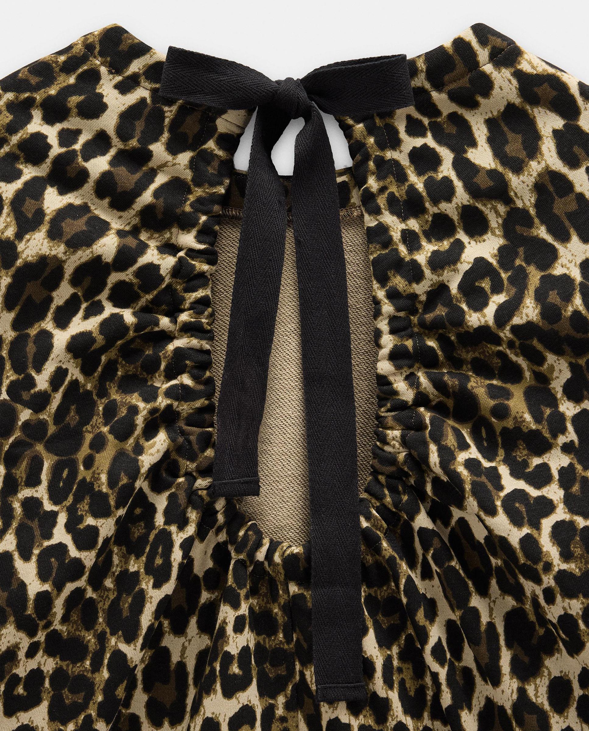 Sudadera de mujer estilo oversize con estampado animal print - Parfois - Marrón Marrón-6