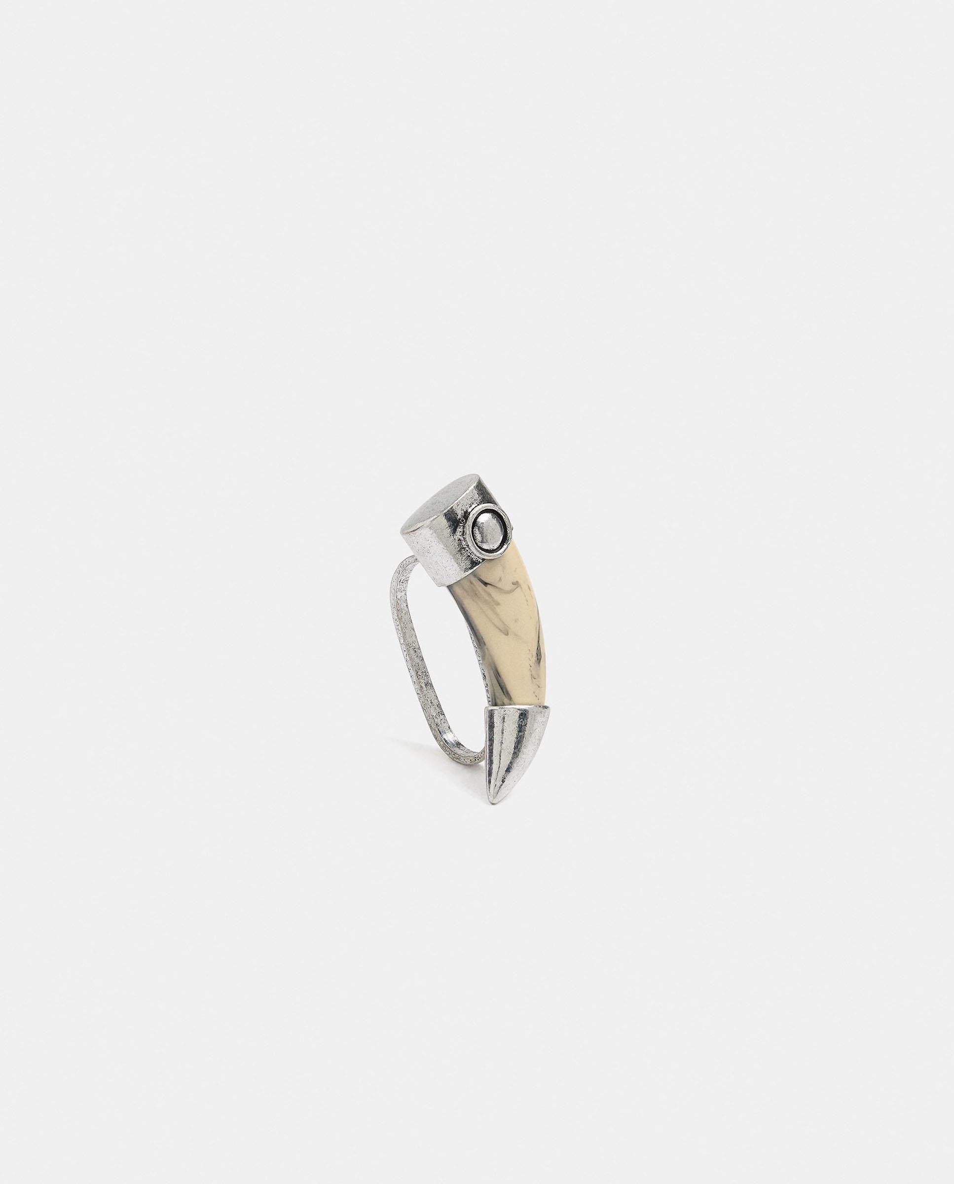 Anillo con forma de cuerno - Parfois - Marrón Marrón-1