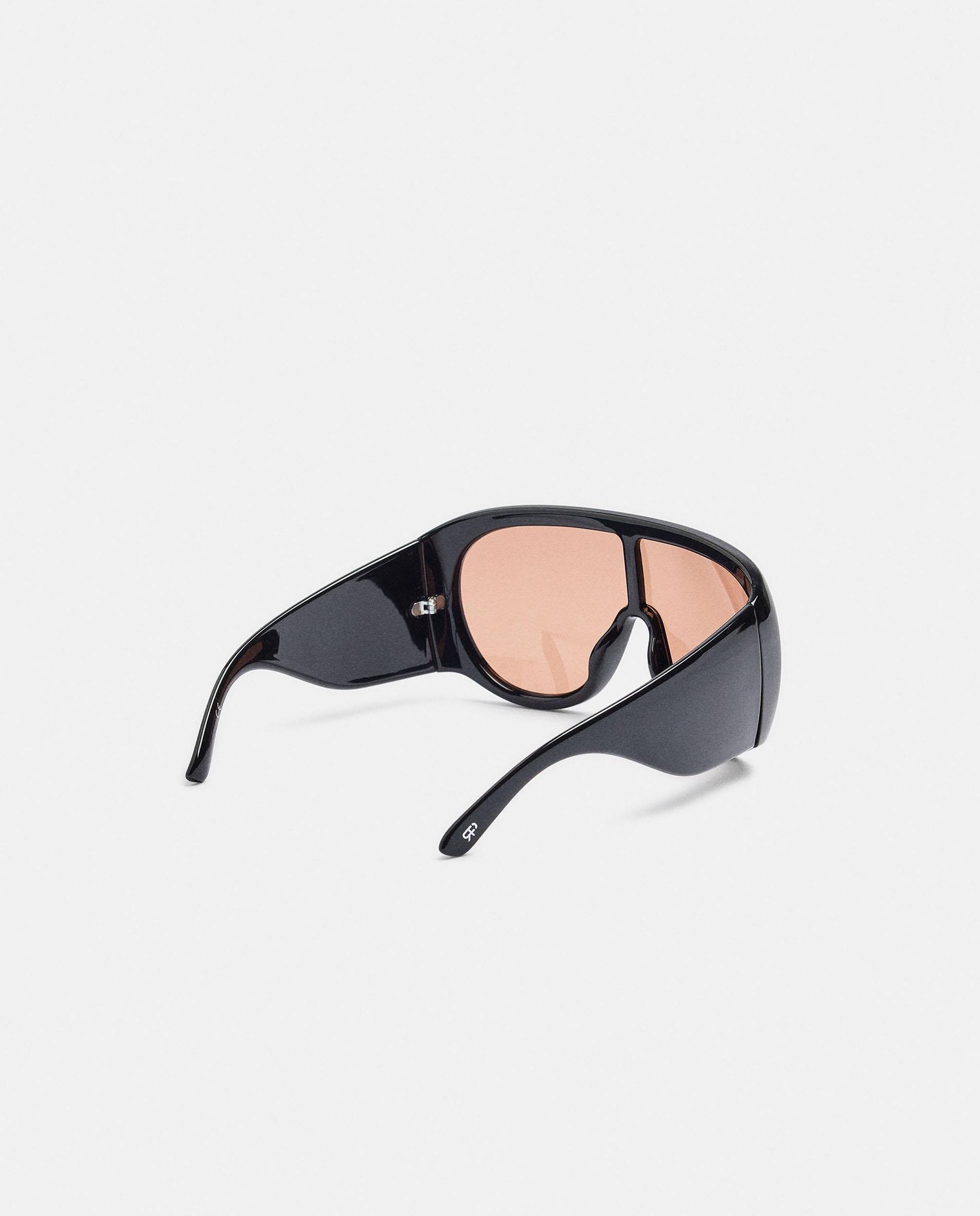 Gafas de sol de mujer con protección uv y forma redonda - Parfois - Negro Negro-2