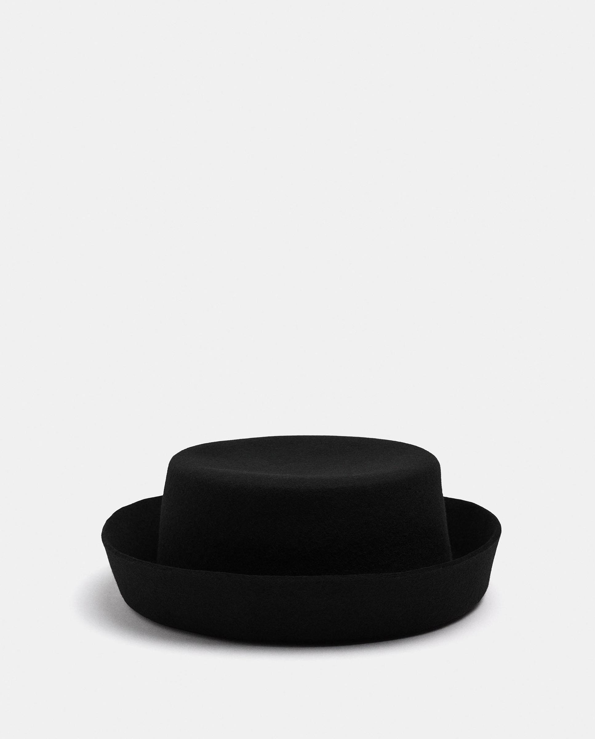 Sombrero de mujer estilo pillbox en liso - Parfois - Negro Negro-1