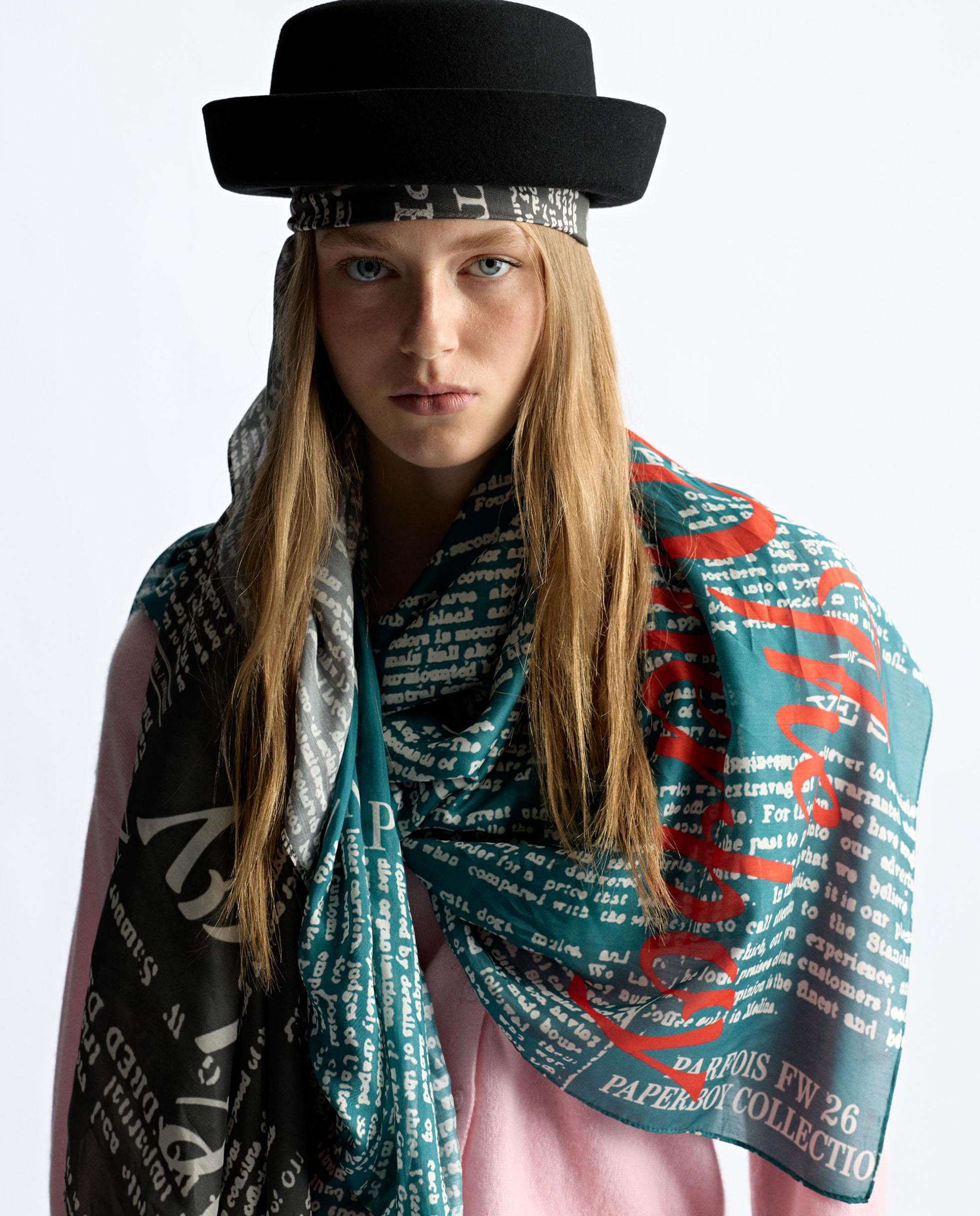 Sombrero de mujer estilo pillbox en liso - Parfois - Negro Negro-2