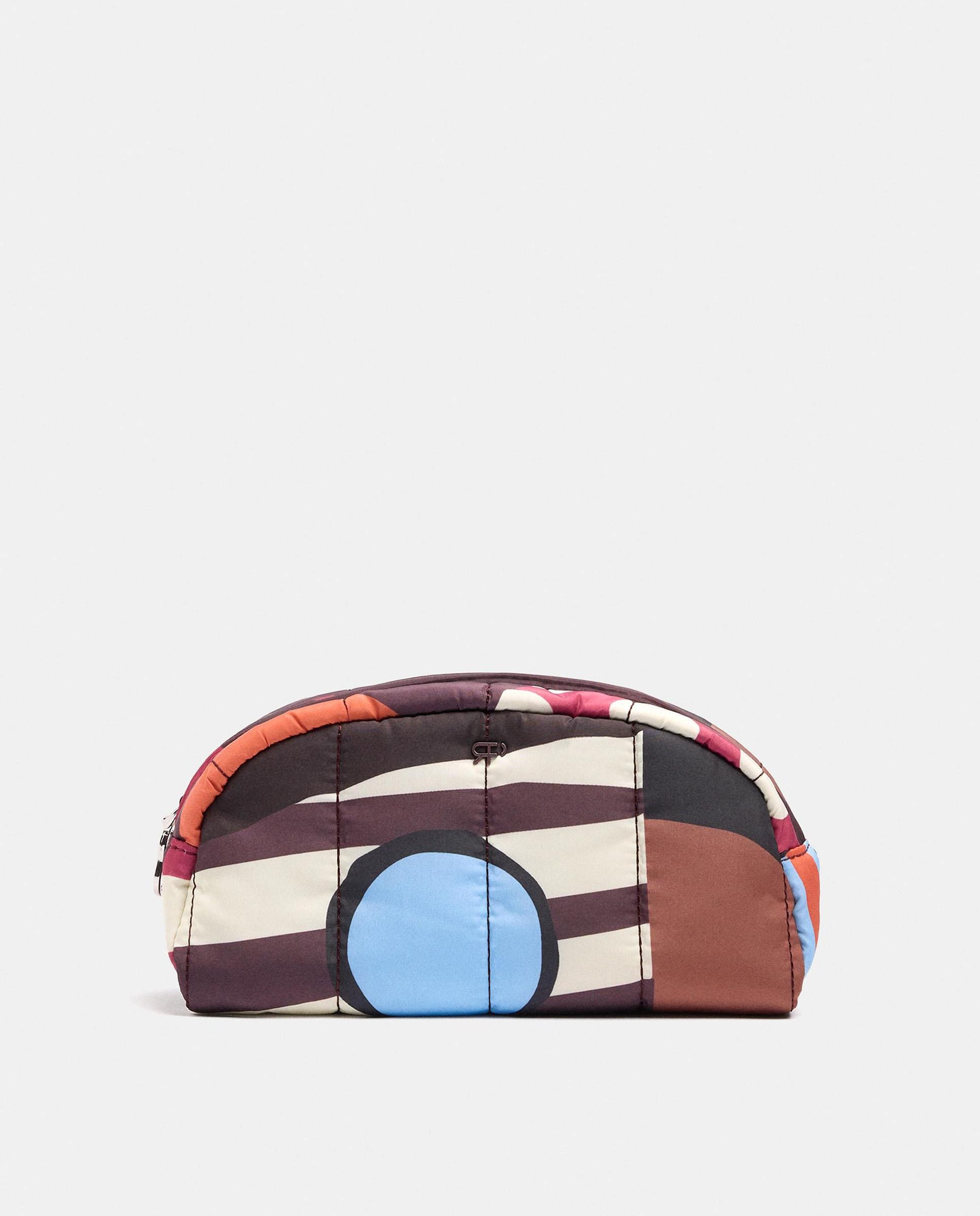 Imagen 1 de Estuche acolchado con cierre de cremallera y estampados Multicolor