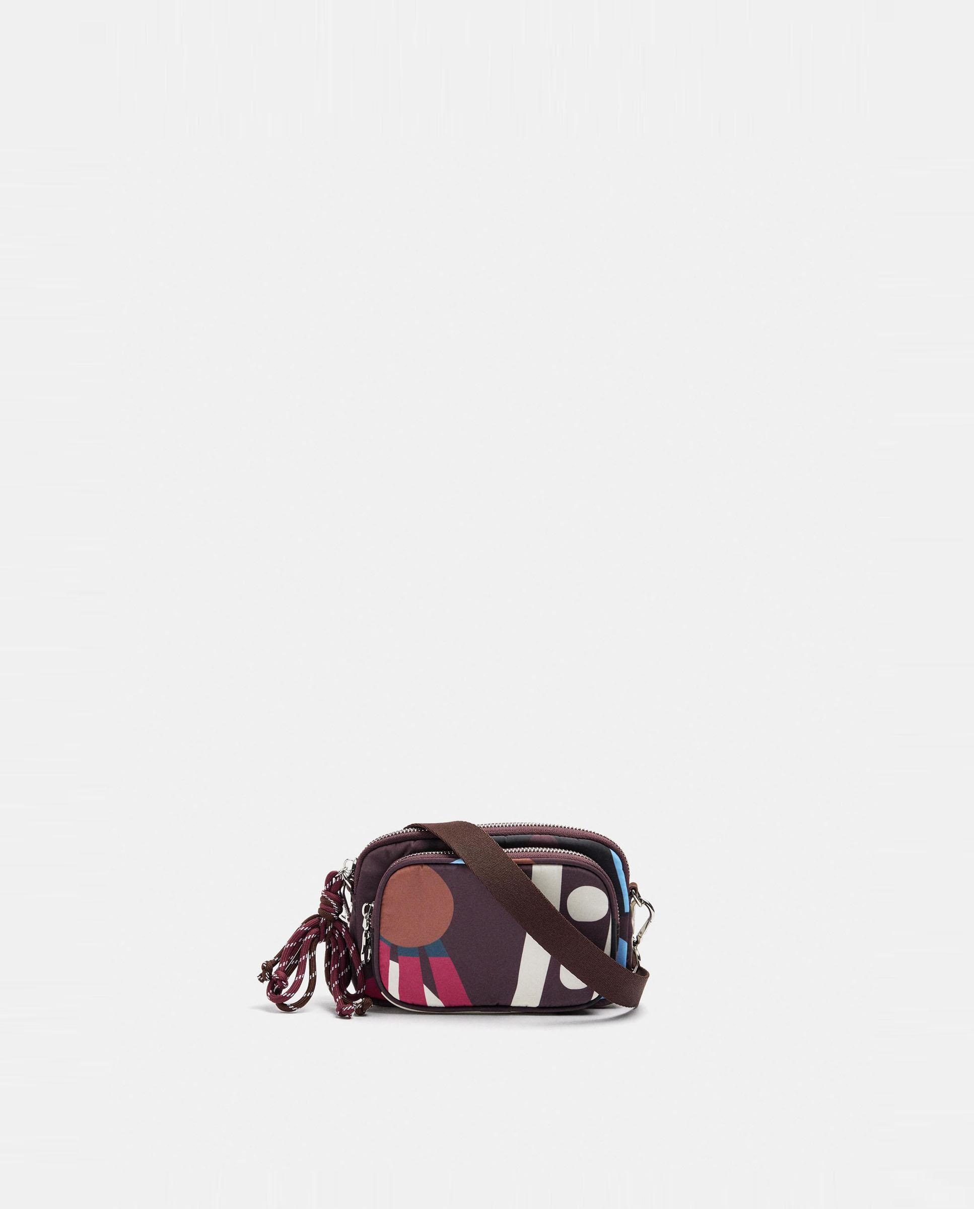 Imagen 1 de Neceser con asa regulable y estampados Multicolor