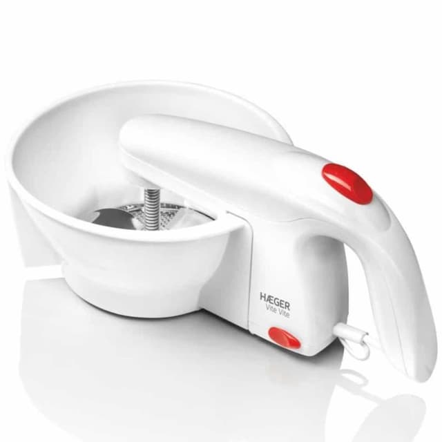 Imagen 0 de Pasapuré Eléctrico Haeger Vite Vite 25W con 3 discos de corte