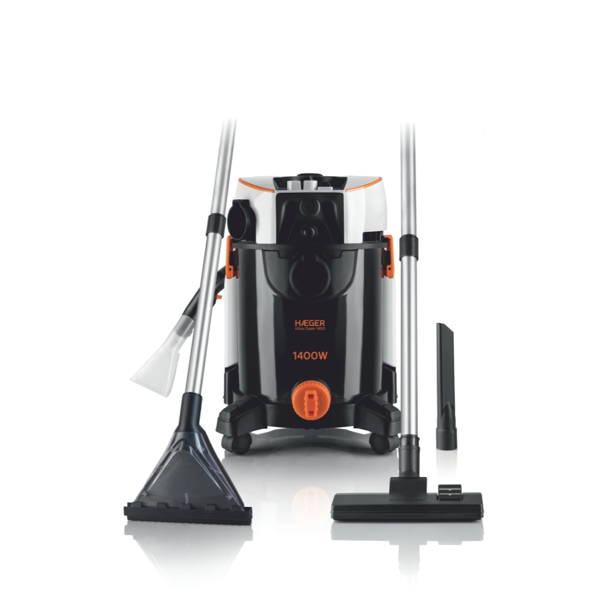 Aspirador Extractor HAEGER Ultra Clean 1400W – Aspira y Lava, Alfombras, Tapicerías - Negro Negro-2