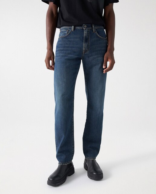 Imagen 0 de Vaquero de hombre straight en color azul oscuro