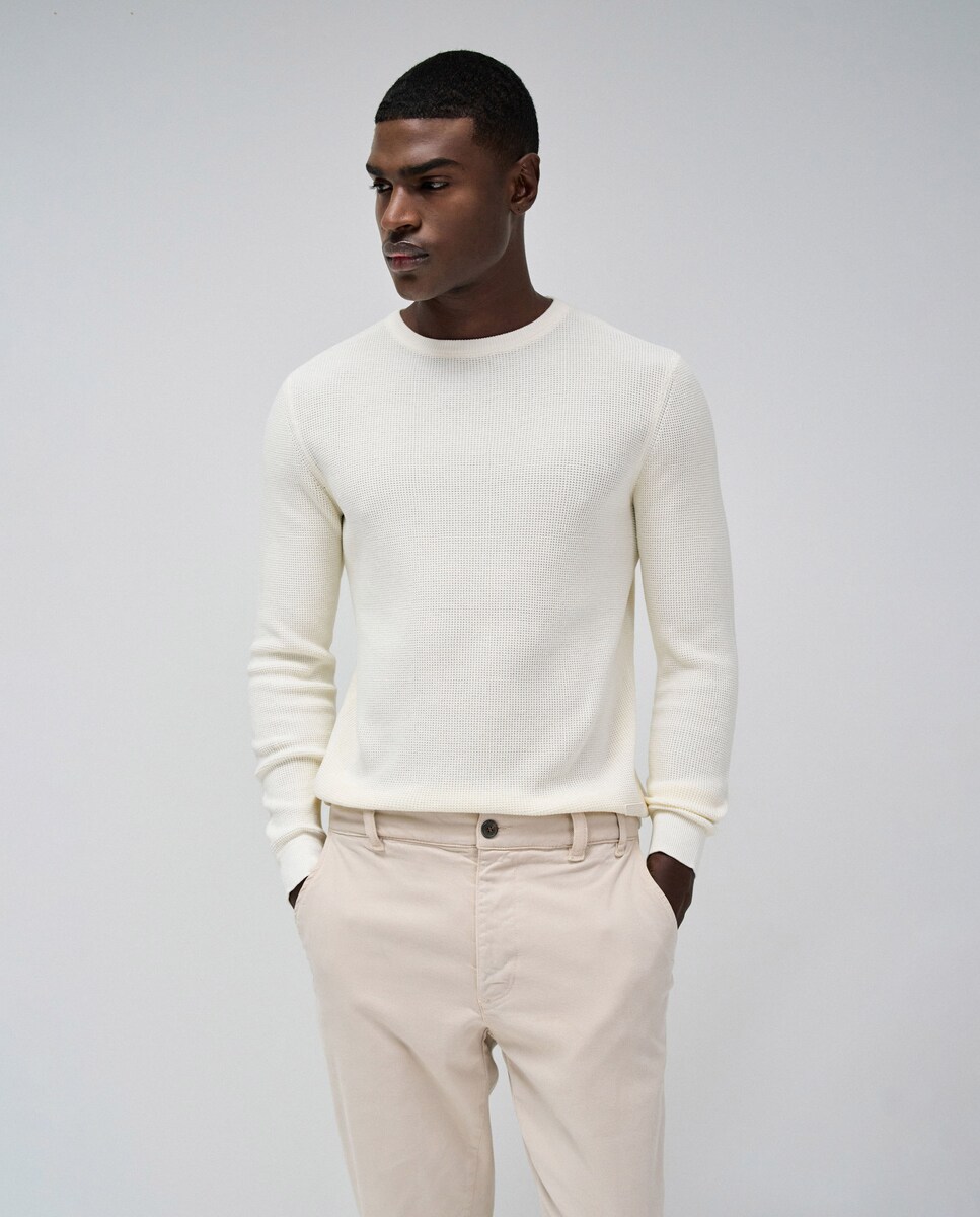 Camisola de Malha Lisa · Salsa Jeans · El Corte Inglés