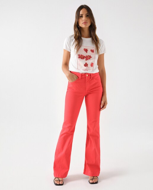 Imagen 0 de Vaquero campana de mujer Faith flare push in de tiro alto