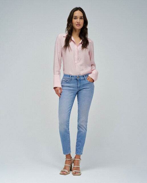 Imagen 0 de Vaquero pitillo de mujer Wonder push up cropped skinny