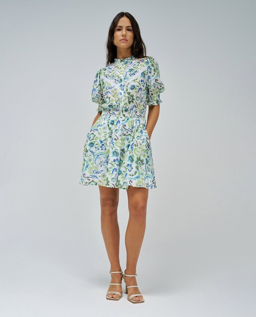 Imagen 0 de Vestido corto con estampado floral