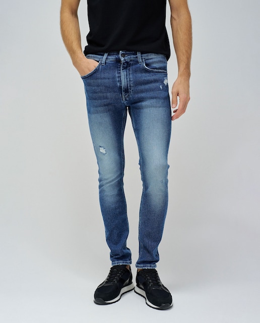 Imagen 0 de Vaquero de hombre skinny con rotos