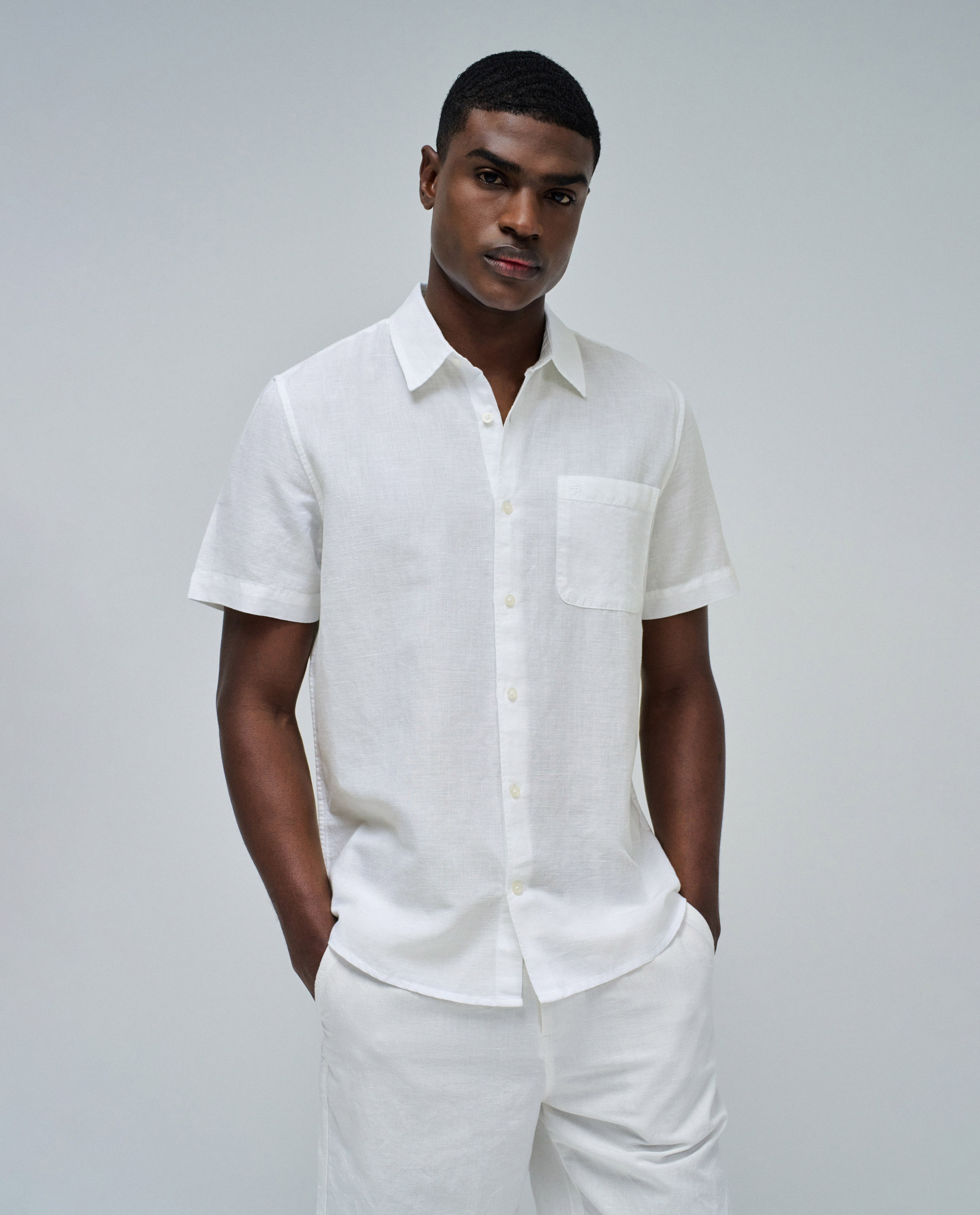 Salsa Jeans - Camisa de hombre de lino.