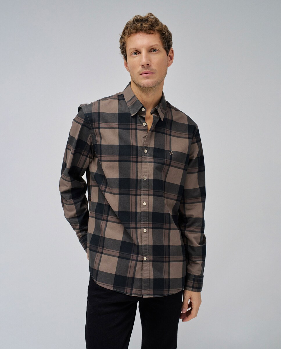 Camisa de hombre de cuadros · Salsa Jeans · El Corte Inglés