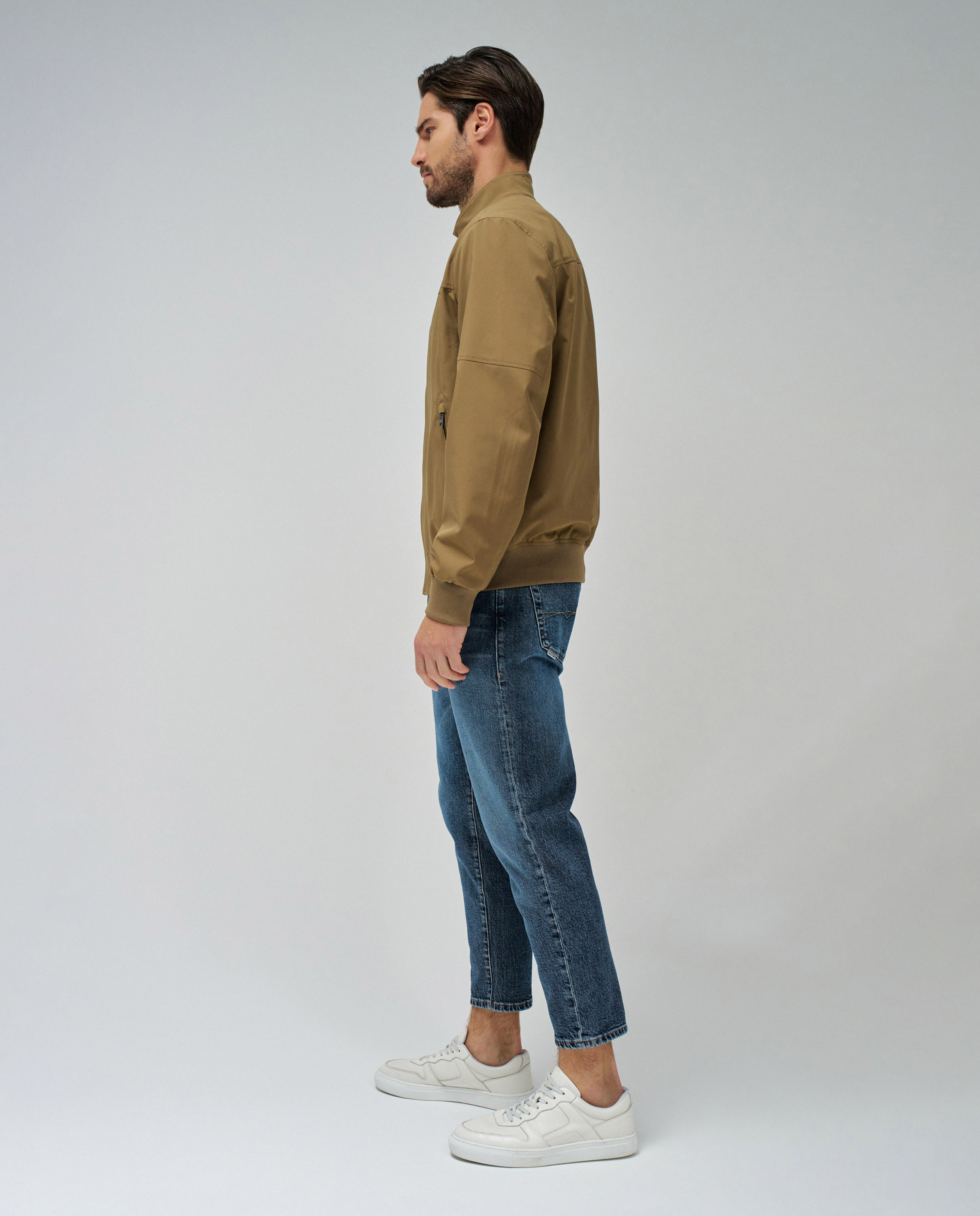 Cazadora bomber de hombre - Salsa Jeans - Marrón Marrón-2