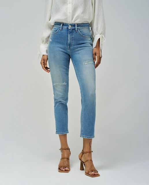 Imagen 0 de Vaqueros de mujer faith push in cropped slim