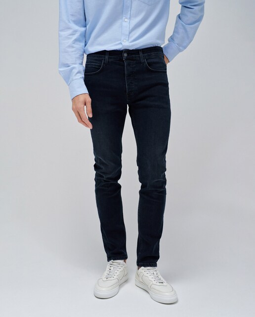 Imagen 0 de Vaquero de hombre slim con lavado oscuro