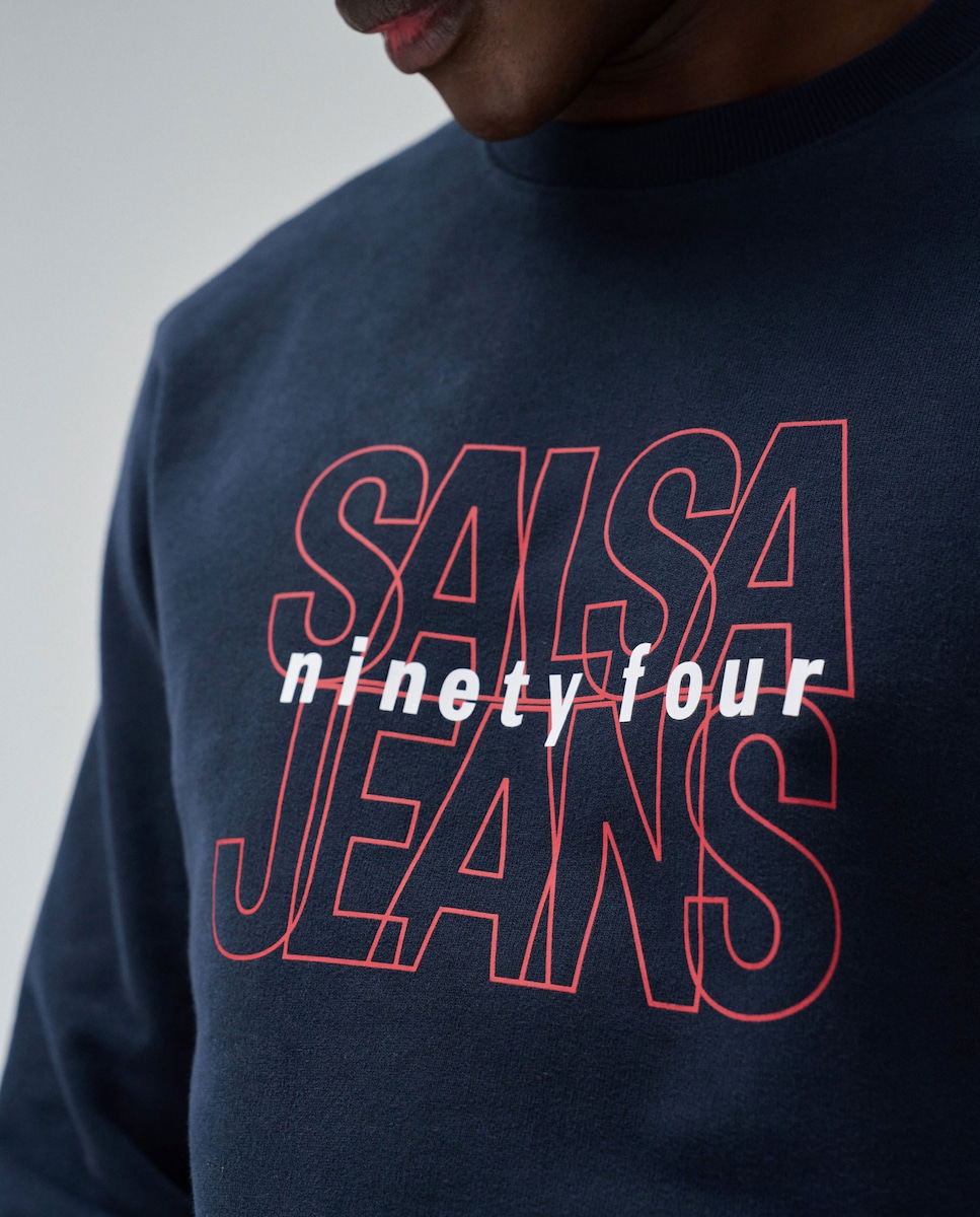 Sudadera de hombre con logo · Salsa Jeans · El Corte Inglés
