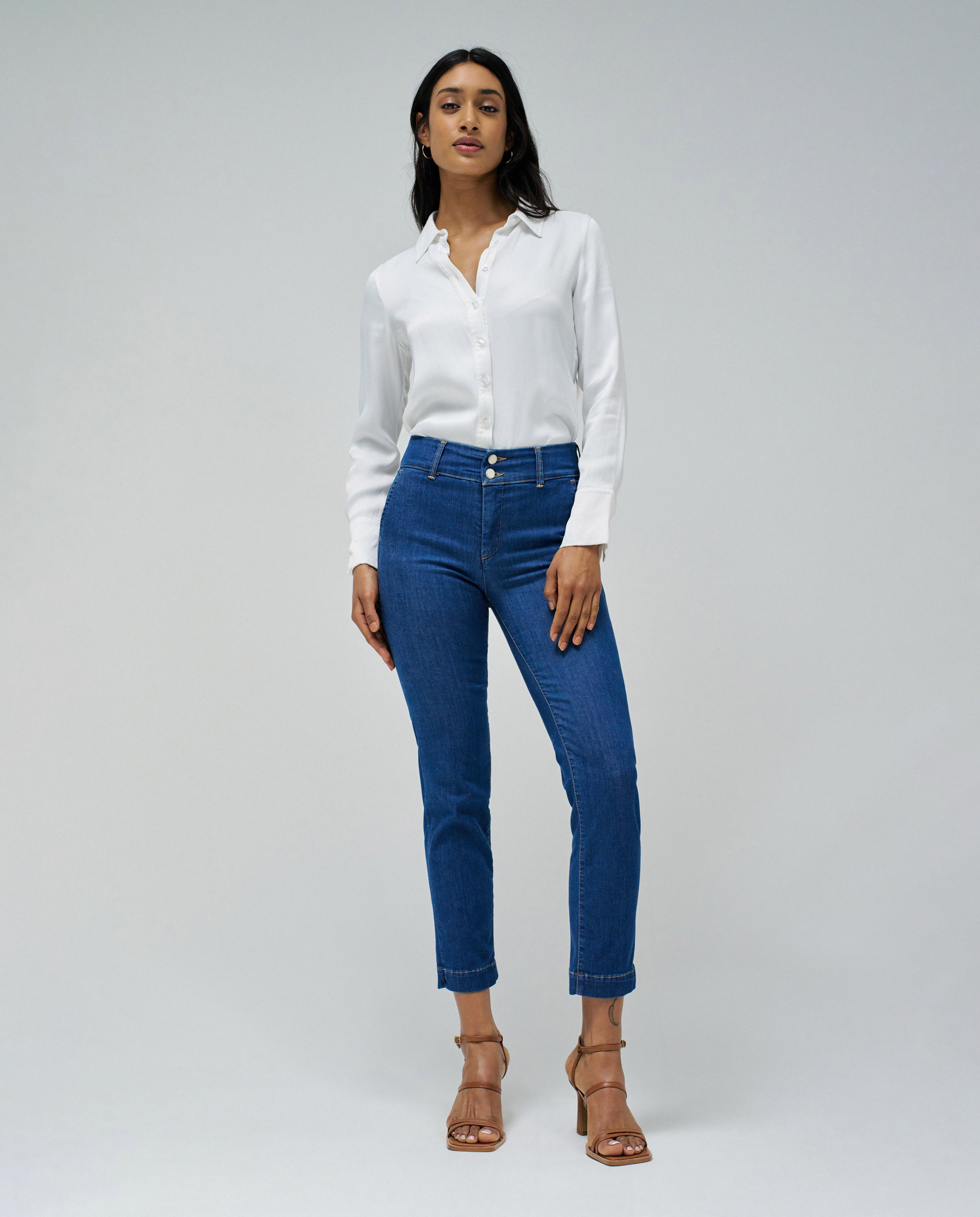 Salsa Jeans - Vaquero pitillo de mujer Secret cropped.