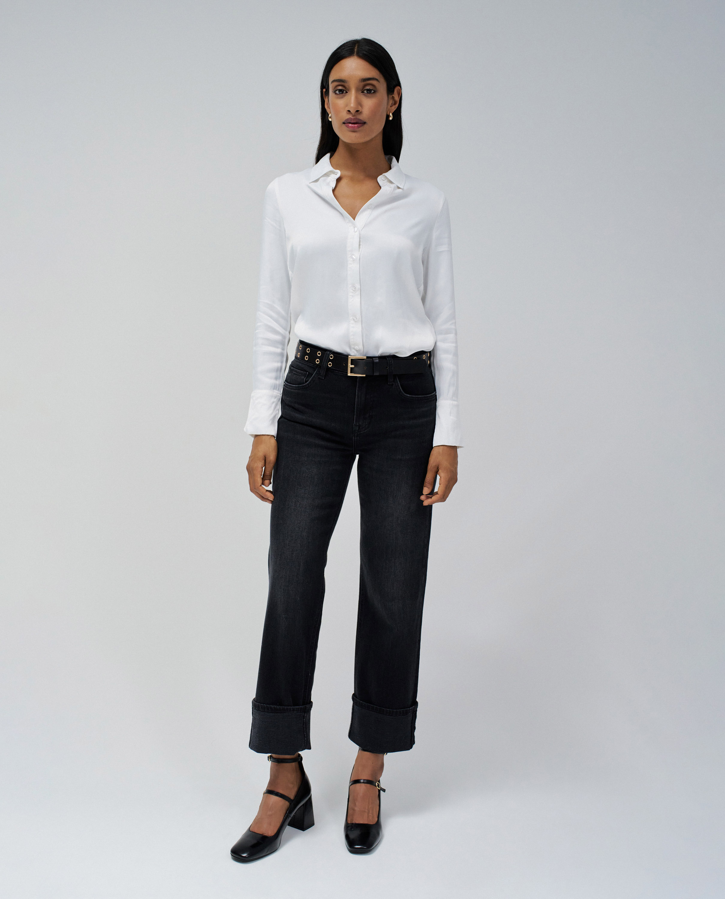 Vaqueros true straight de mujer - Salsa Jeans - Azul oscuro Azul oscuro-1