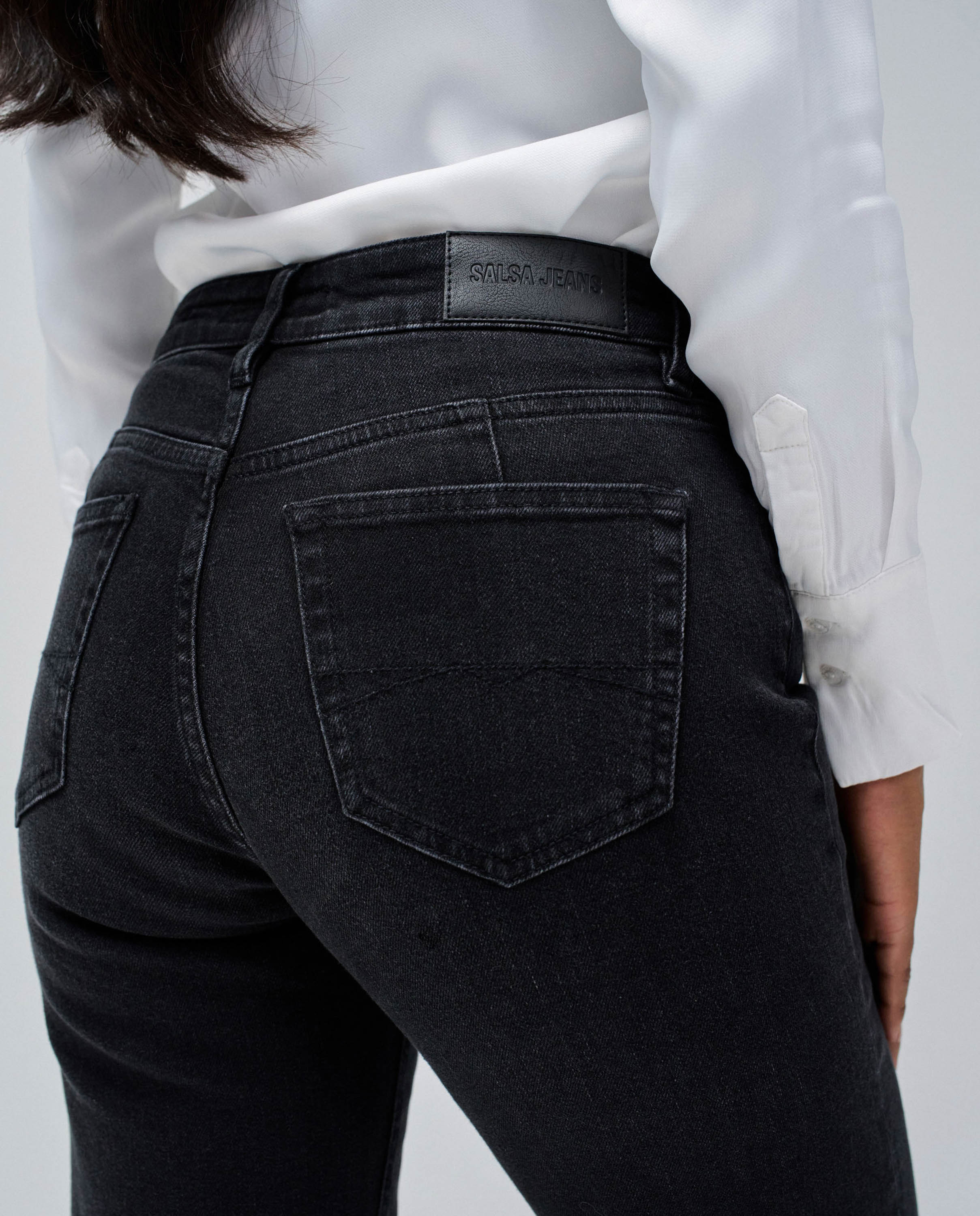 Vaqueros true straight de mujer - Salsa Jeans - Azul oscuro Azul oscuro-4
