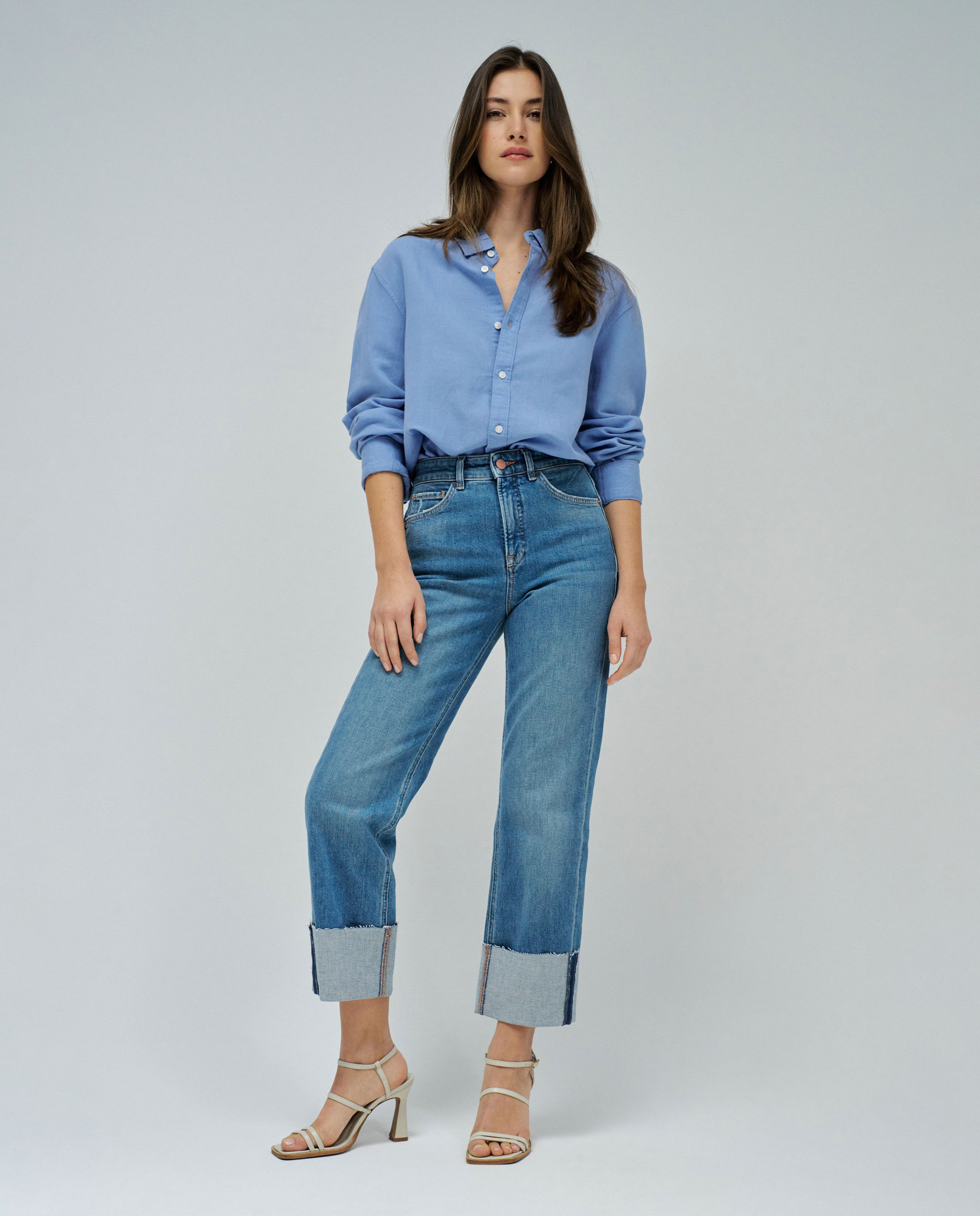 Vaqueros rectos Faith push in de mujer - Salsa Jeans - Azul Azul-1
