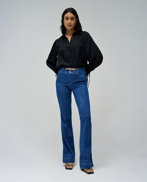 Imagen 0 de Vaqueros de mujer secret chino push in flare