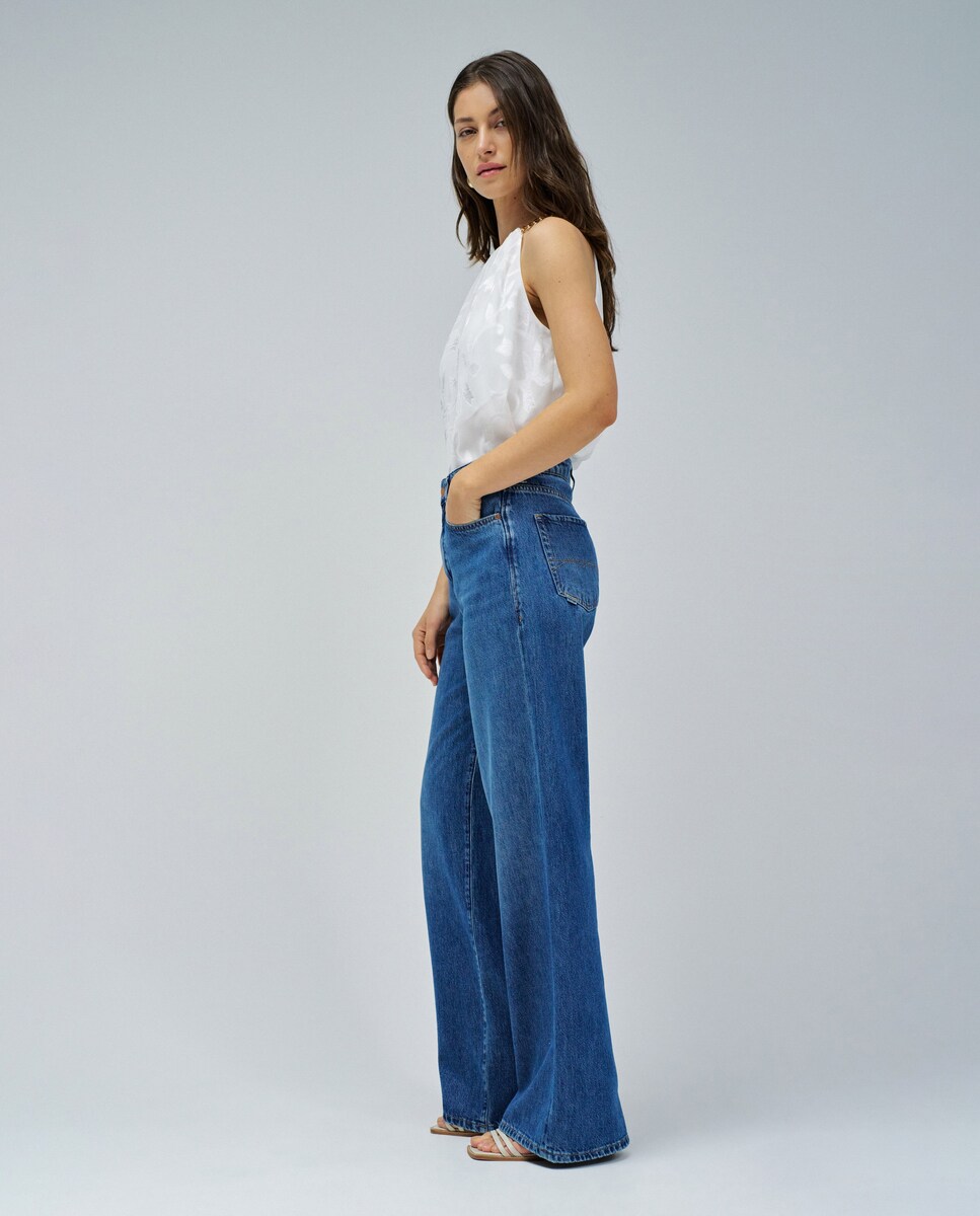 Corte Inglés Pantalones Vaqueros Mujer Talla 48 Vaquero De Mujer