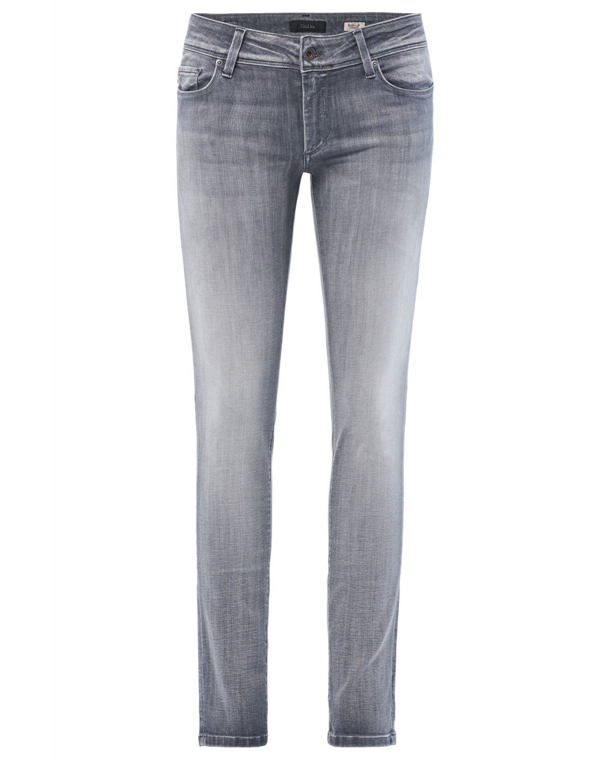 Vaqueros wonder push up skinny de mujer - Salsa Jeans - Gris Gris-6