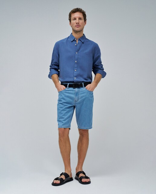Imagen 0 de Pantalón corto de hombre vaquero regular fit