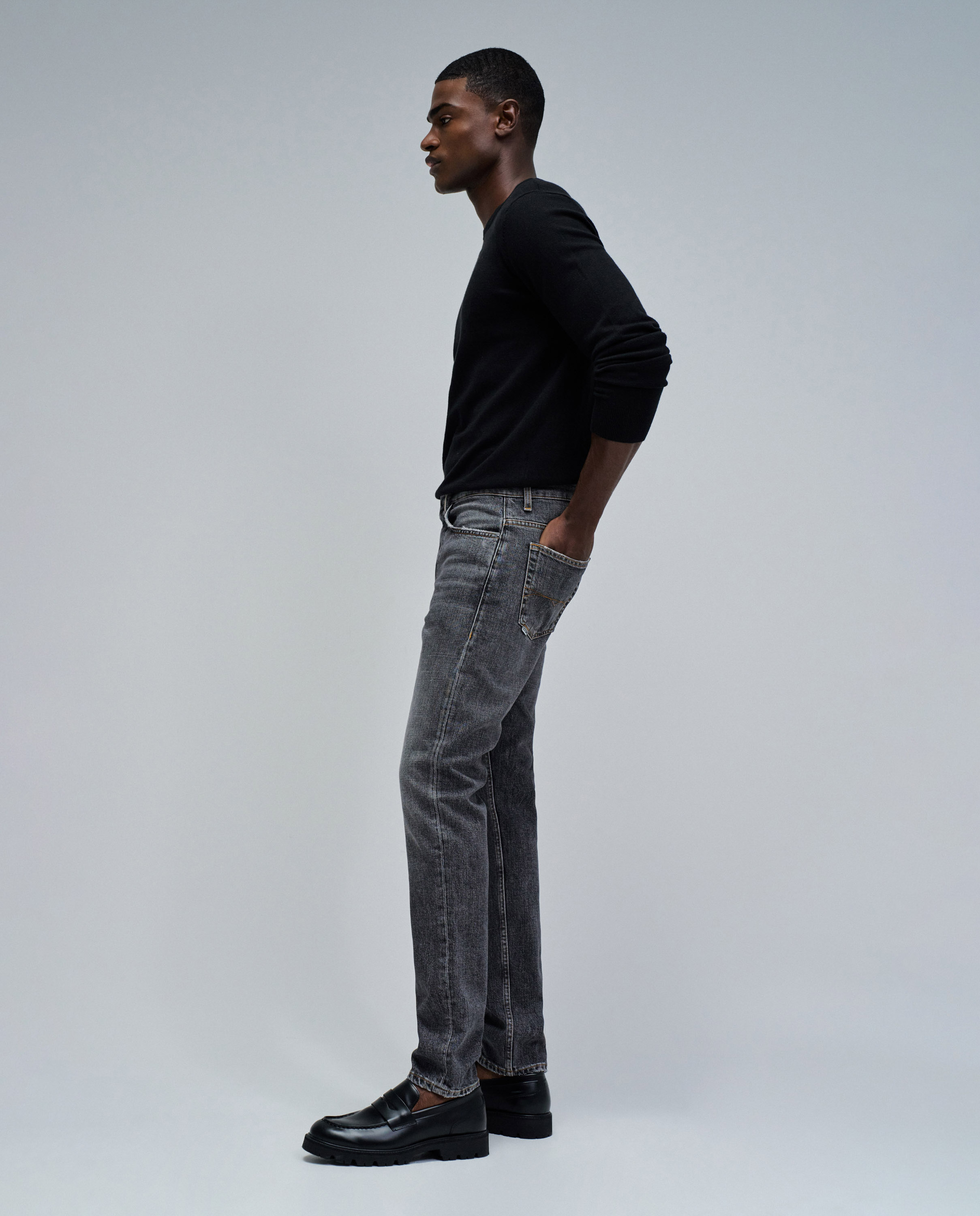 Vaqueros de hombre slim fit - Salsa Jeans - Negro Negro-2