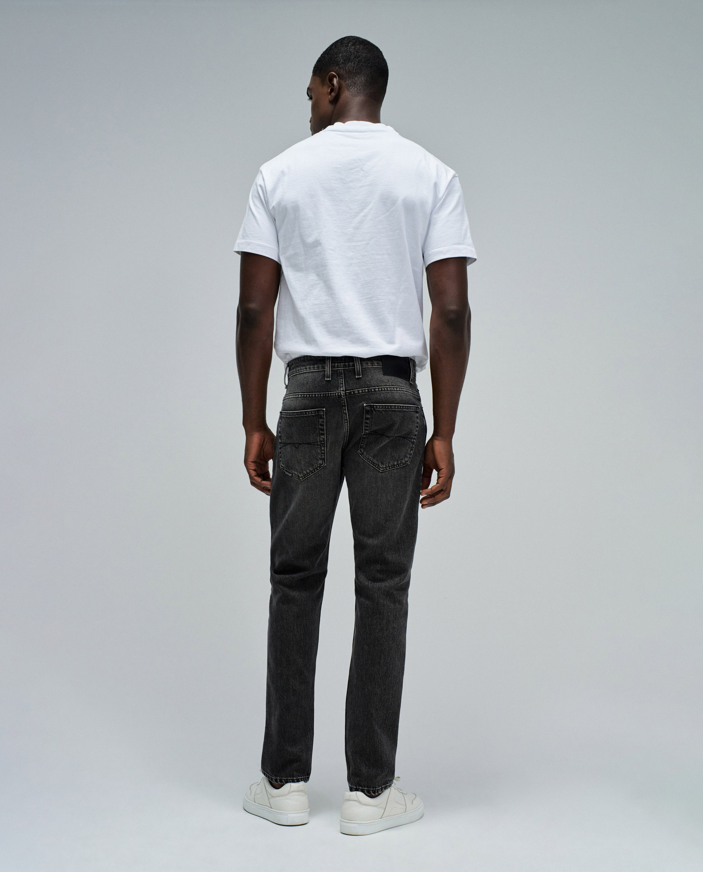 Vaqueros de hombre fit regular - Salsa Jeans - Negro Negro-3