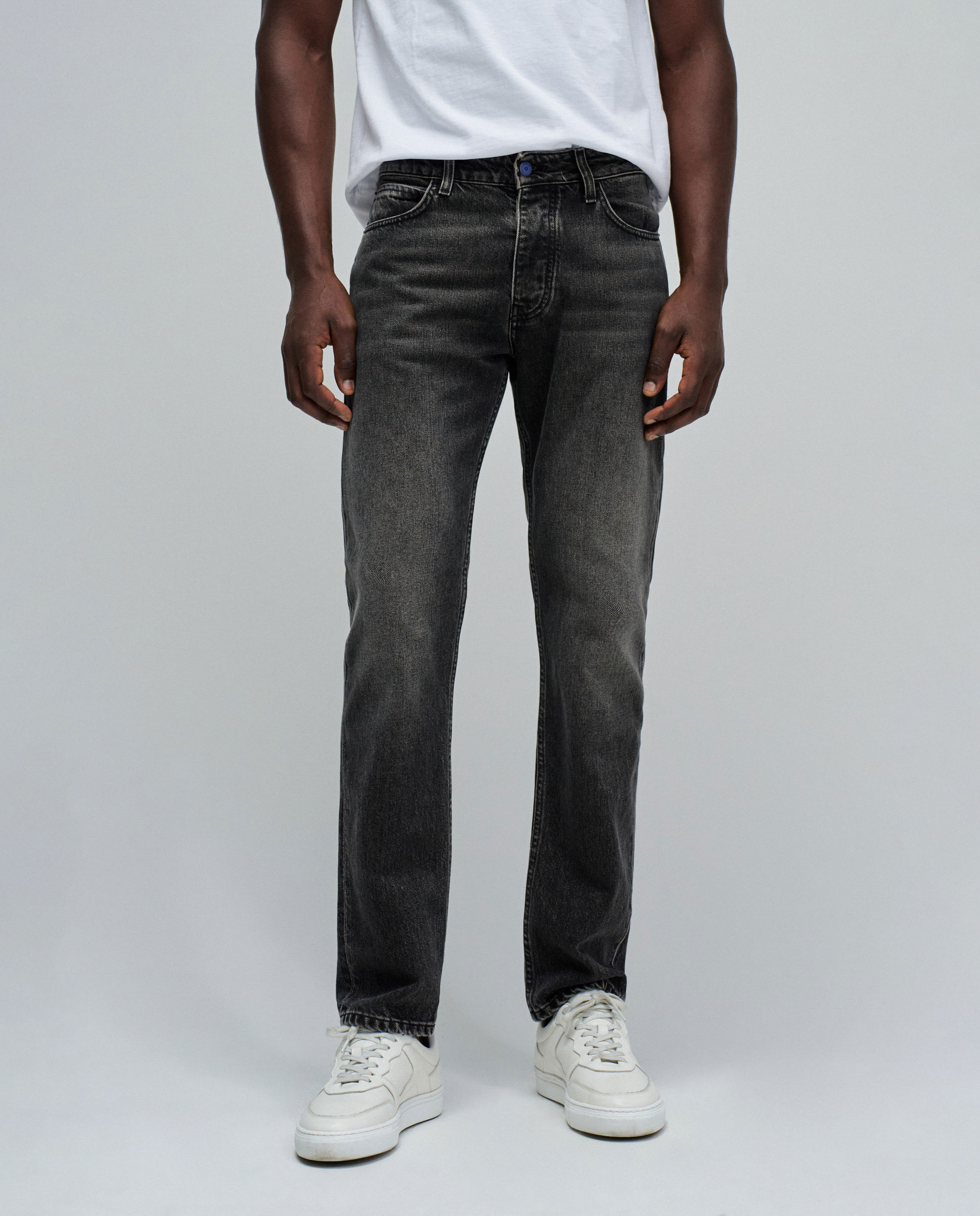 Vaqueros de hombre fit regular - Salsa Jeans - Negro Negro-5
